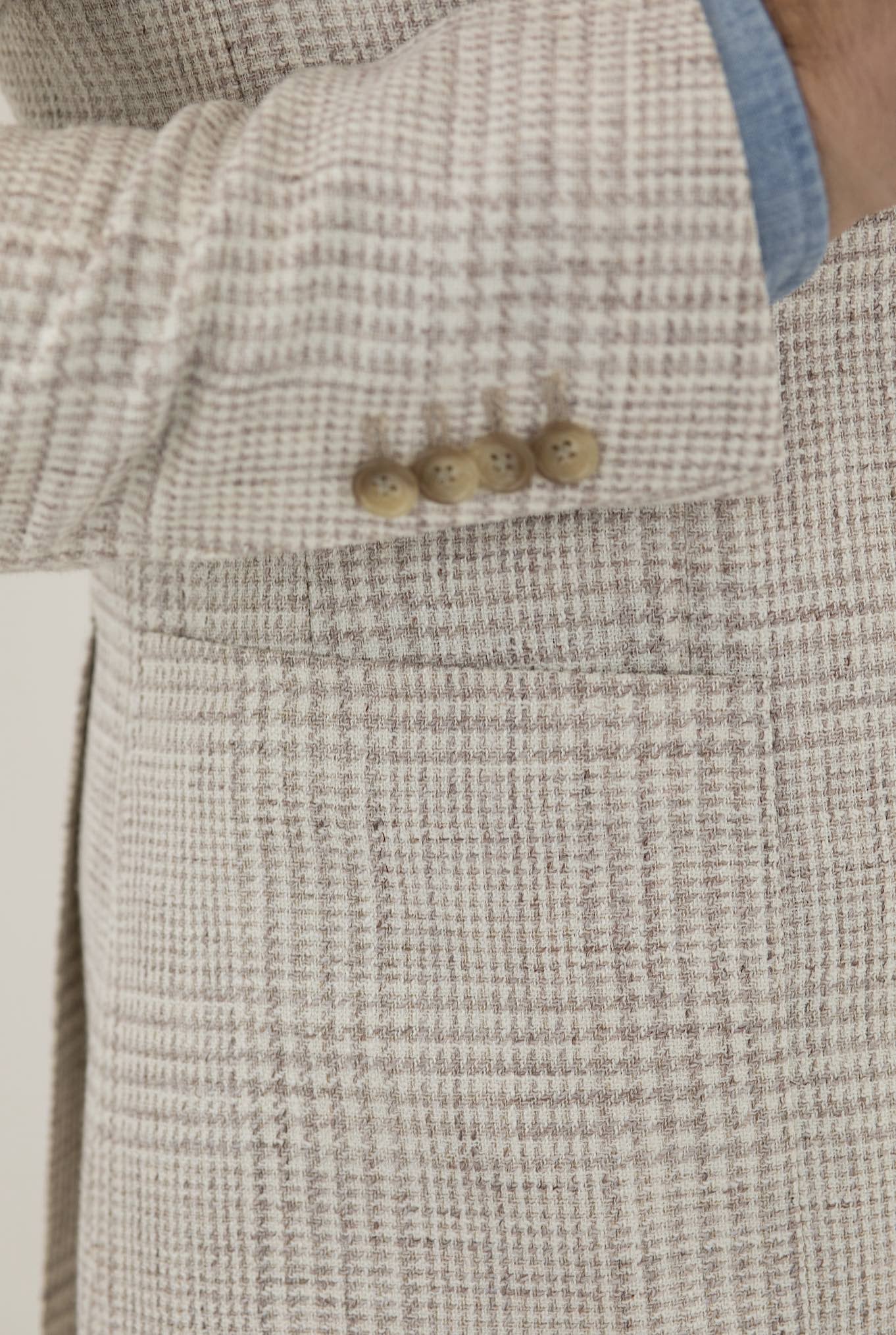 TAGLIATORE Giacca Galles Seta Lino Beige - Guarino Store