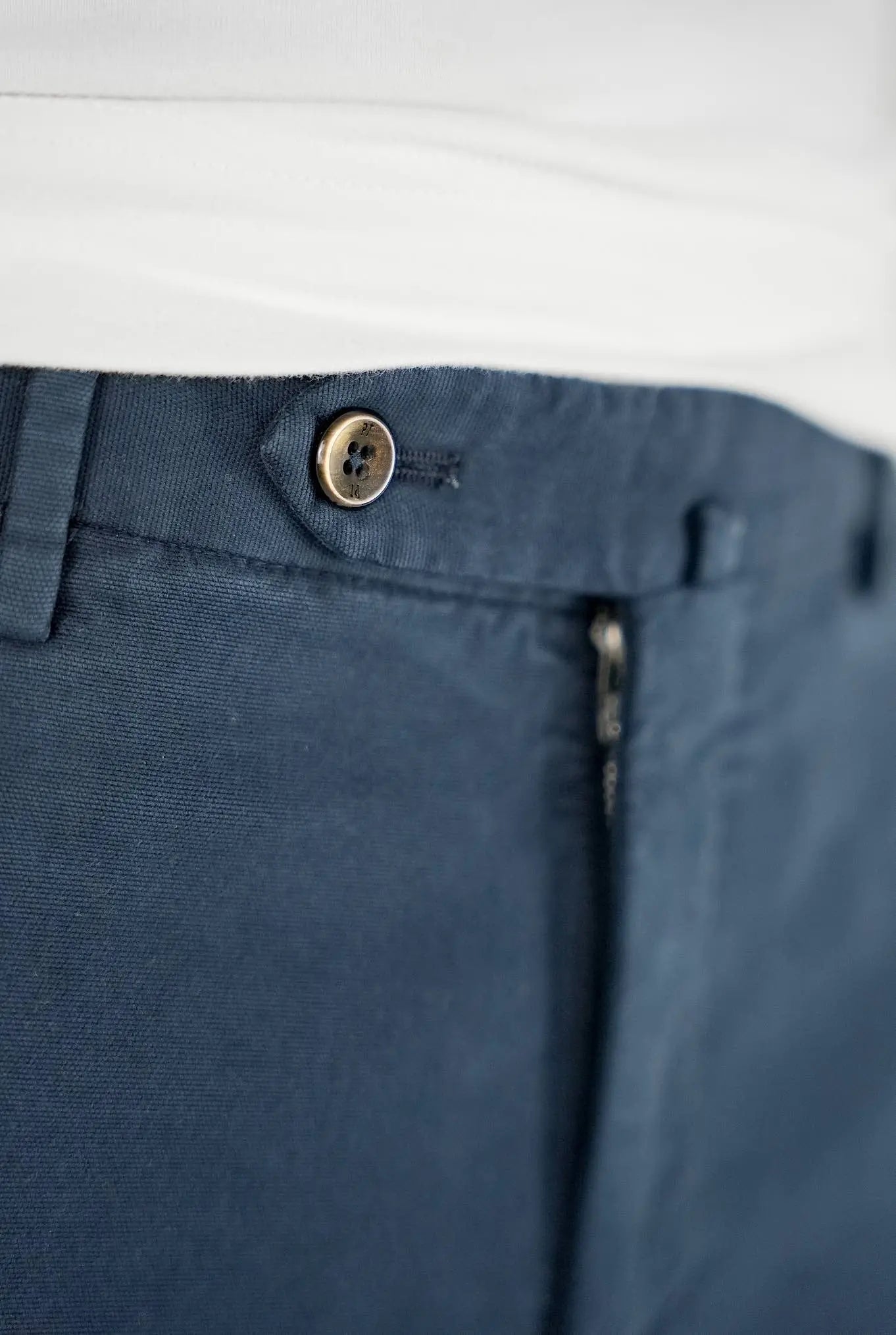 Pantaloni Délavé Stretch Slim Cotone e Lyocell Blu - Guarino Store