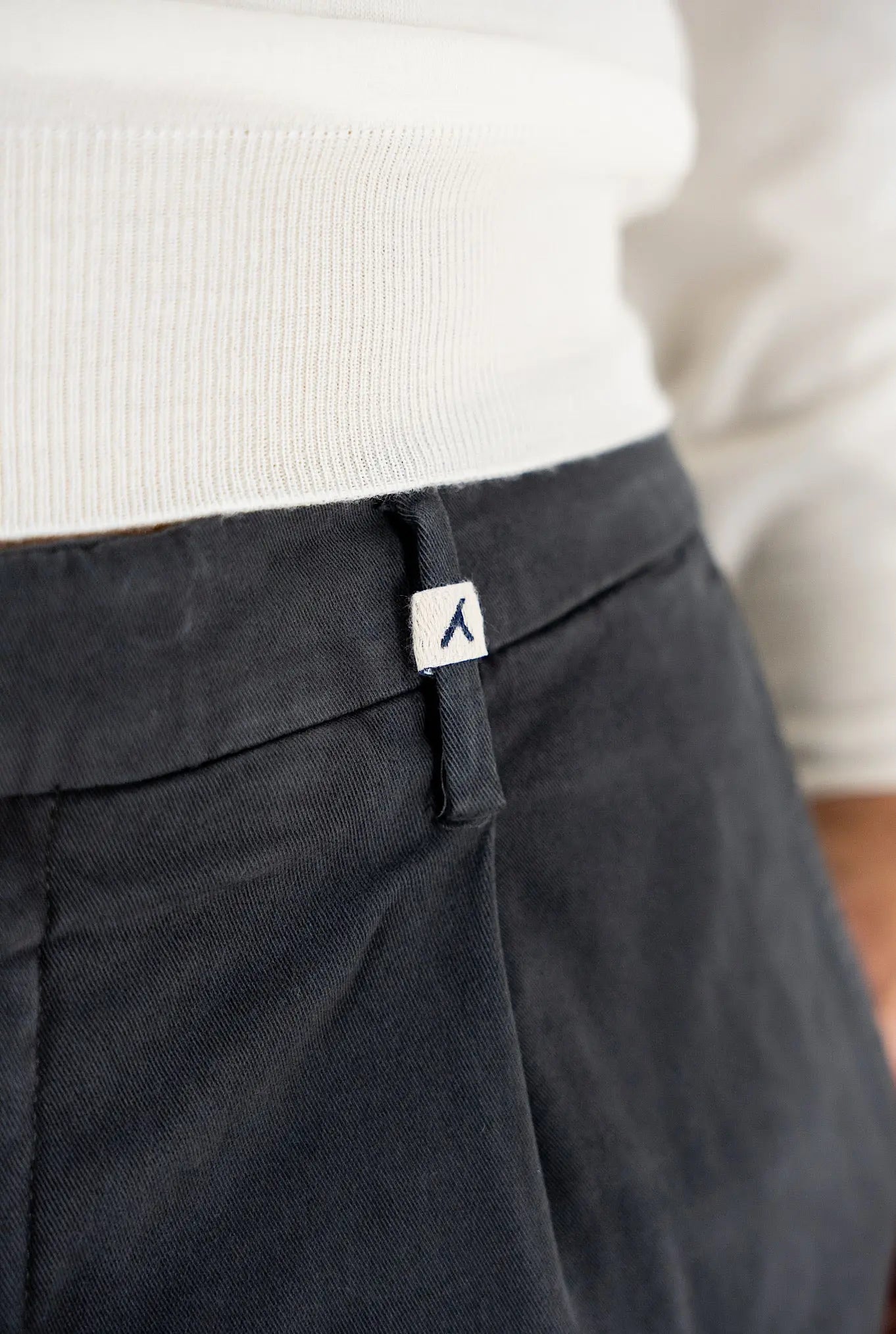 Pantaloni Fustagno Lavato Grigio Scuro - Guarino Store
