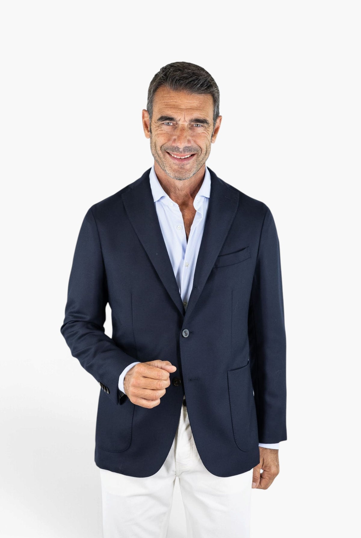 Giacca "K-Jacket" Hopsack Blu BOGLIOLI