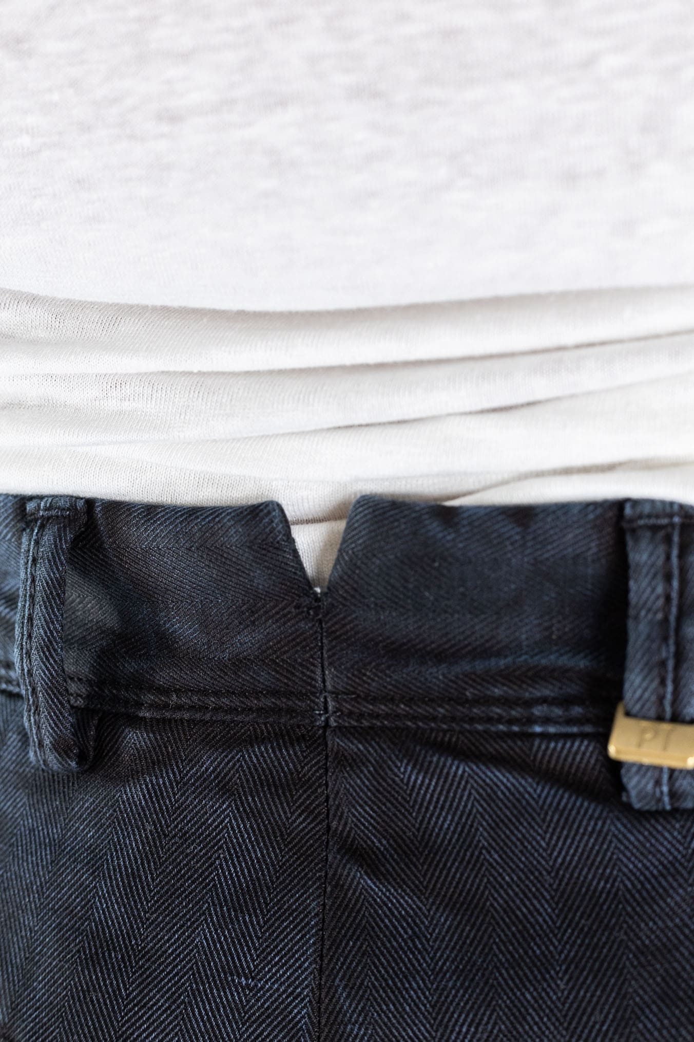 PT Pantaloni Chevron "Reworked" Carrot Fit Old Dyed Blu