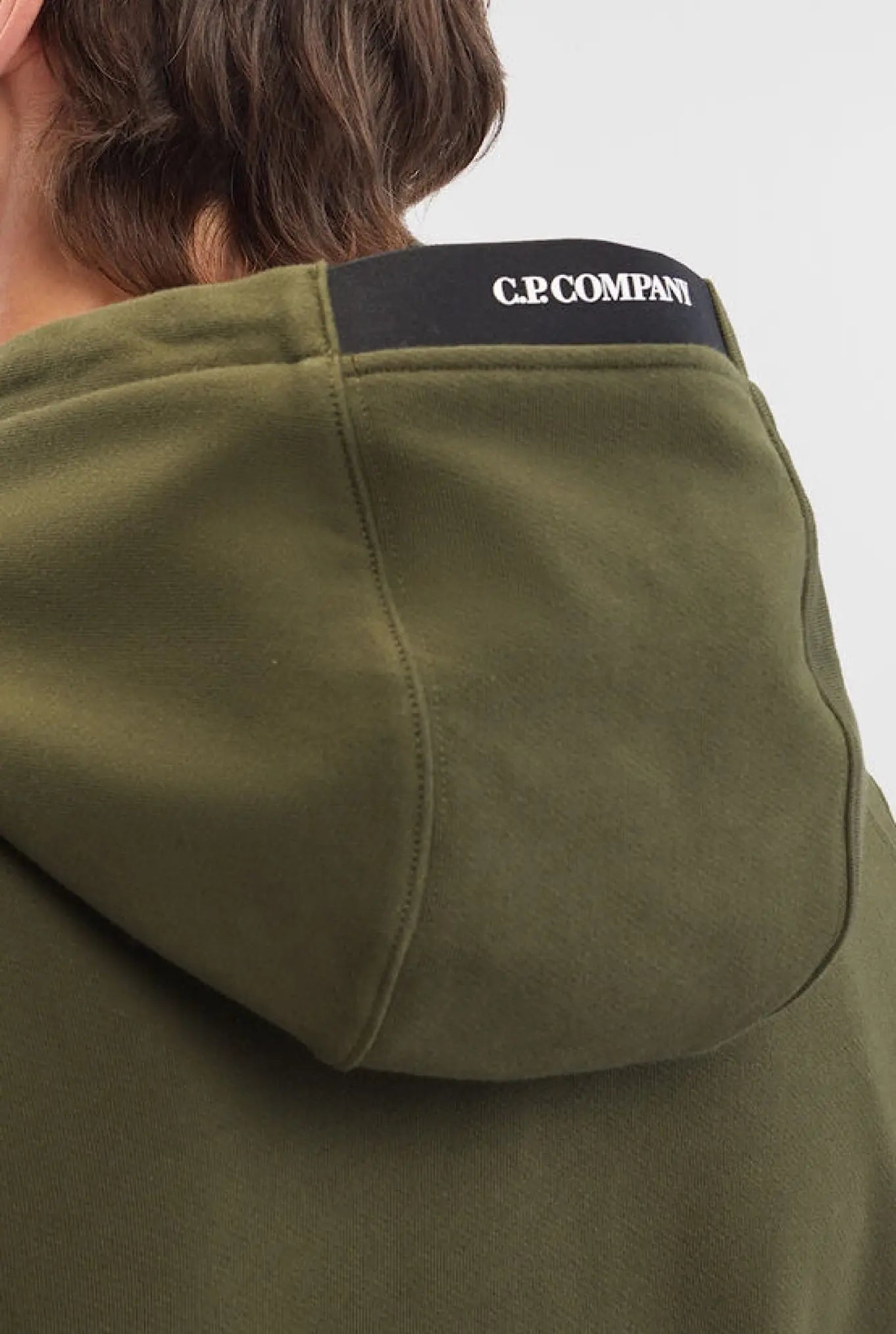 Felpa Cappuccio Fleece Hoodie Verde Timo - Guarino Store