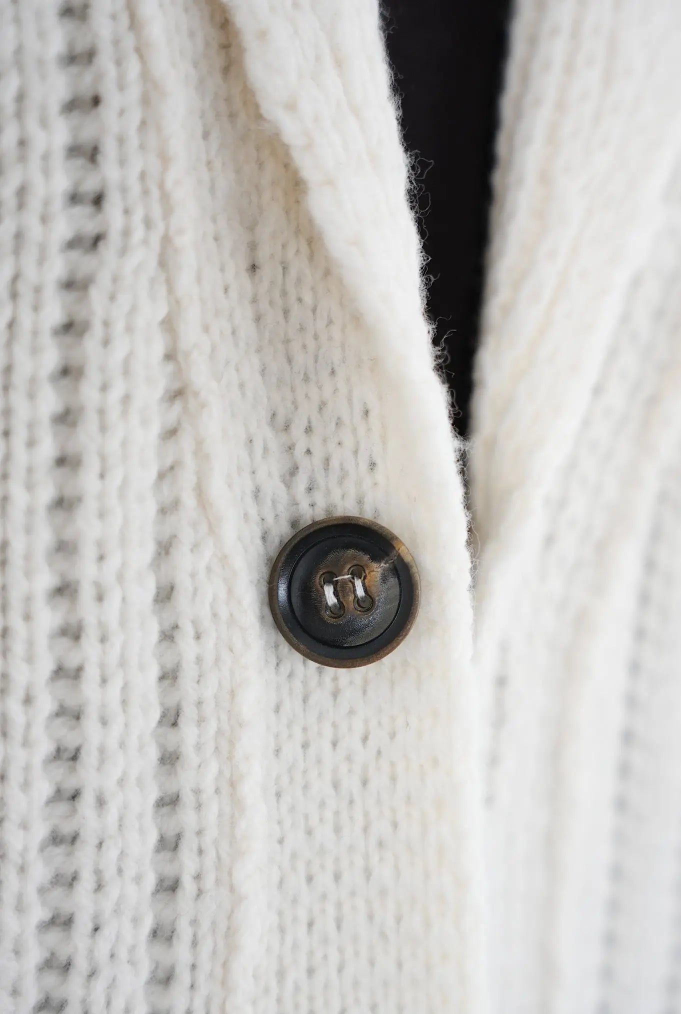 CARDIGAN mod. Soldier Steve McQueen '66 Bianco - Guarino Store