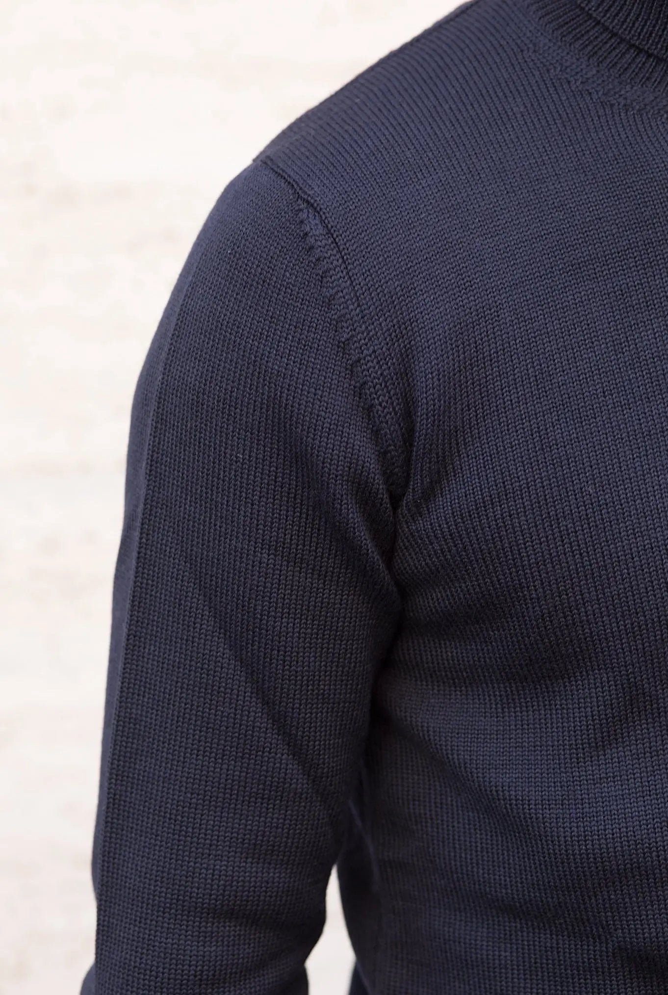 Dolcevita Lana Merinos Blu Navy - Guarino Store
