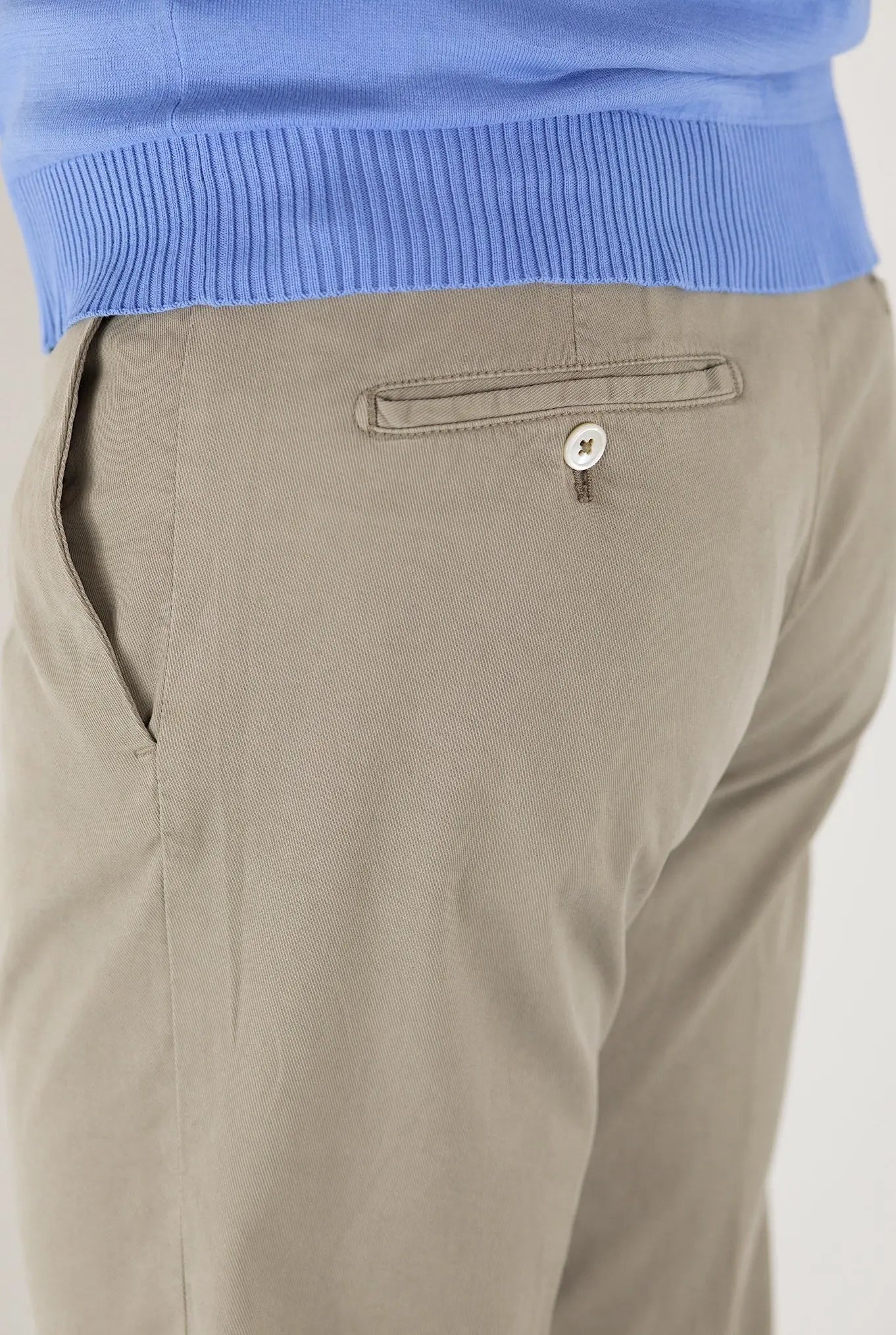 MARCO PESCAROLO Pantaloni mod. Evo Beige - Guarino Store