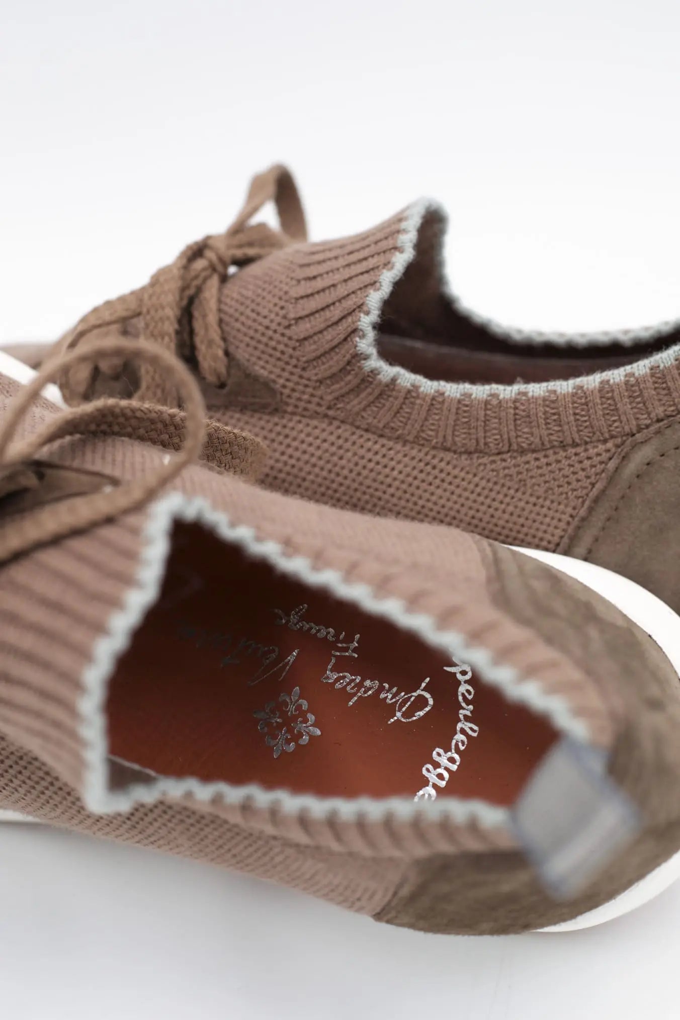 ANDREA VENTURA Sneakers Calzino Marrone - Guarino Store