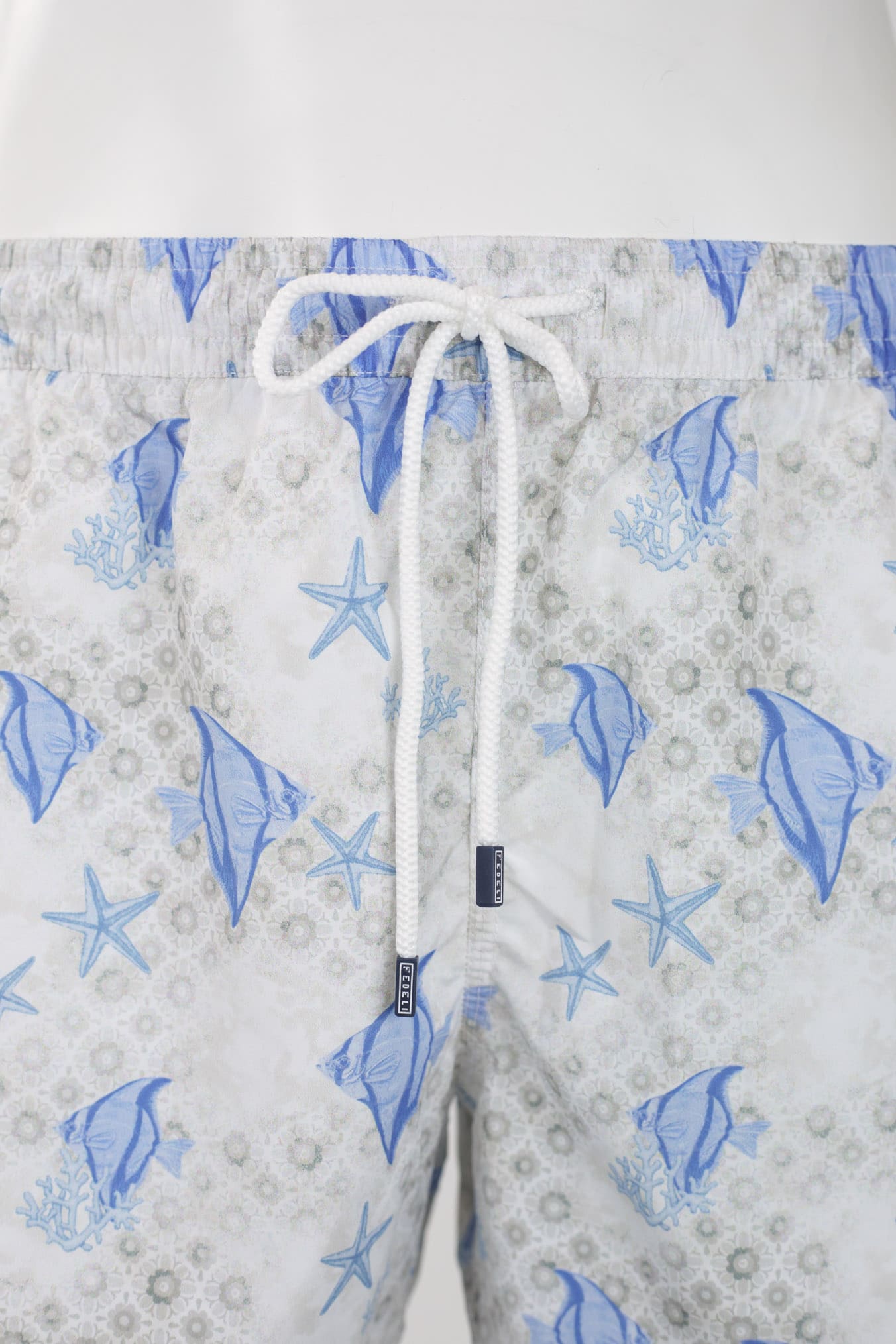 FEDELI Costume da Bagno Pesci Beige Blu - Guarino Store