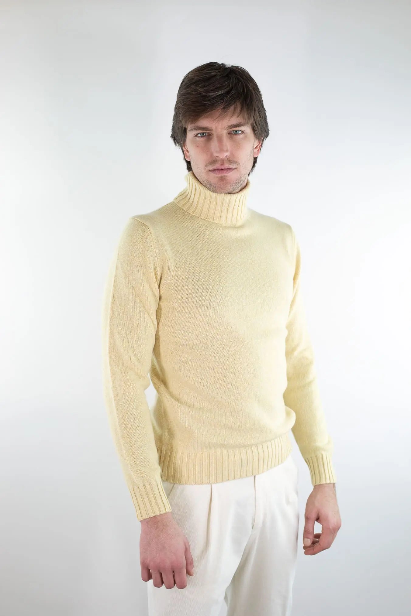 Dolcevita Cashmere Corsehair Giallo GUARINO