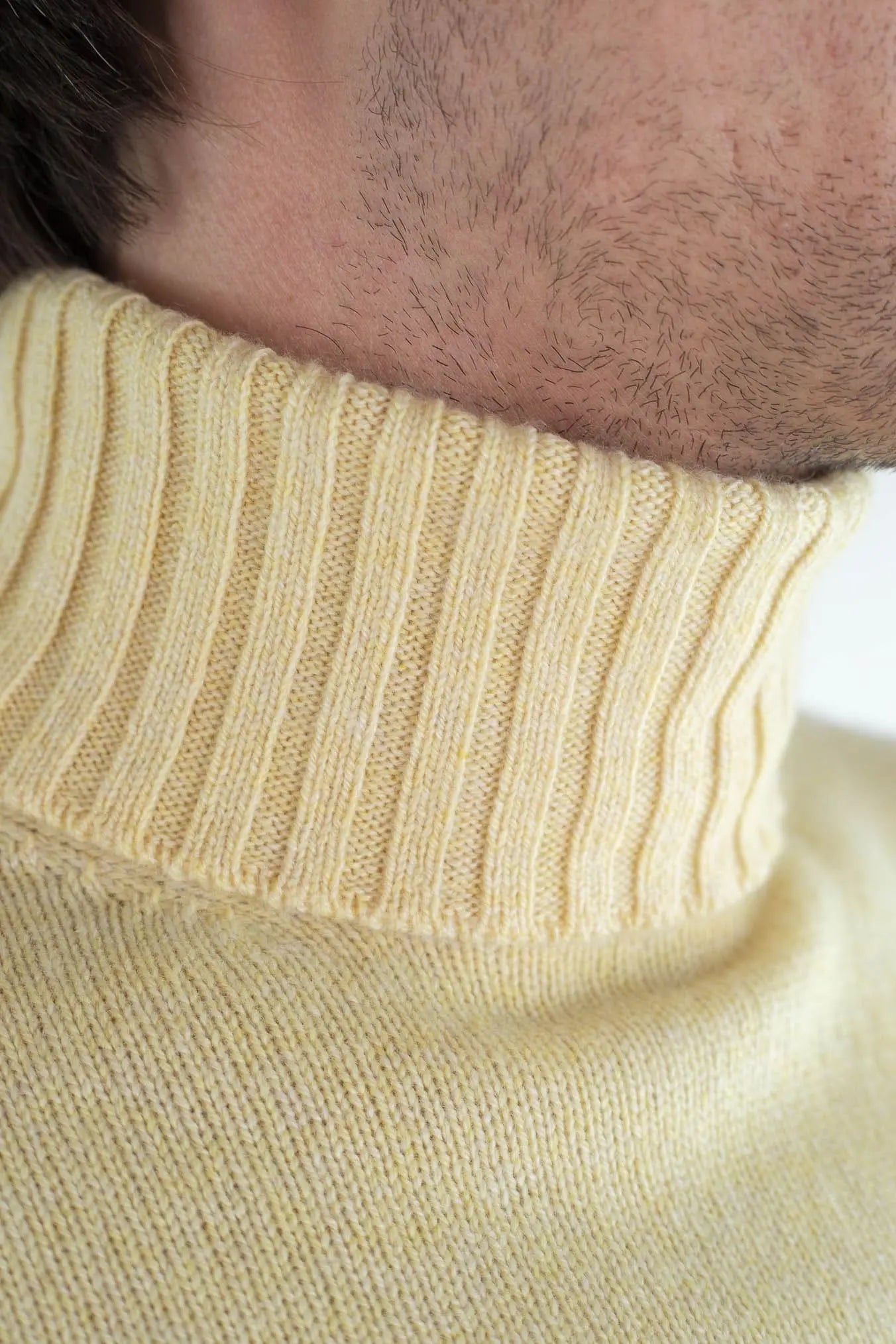 Dolcevita Cashmere Corsehair Giallo GUARINO