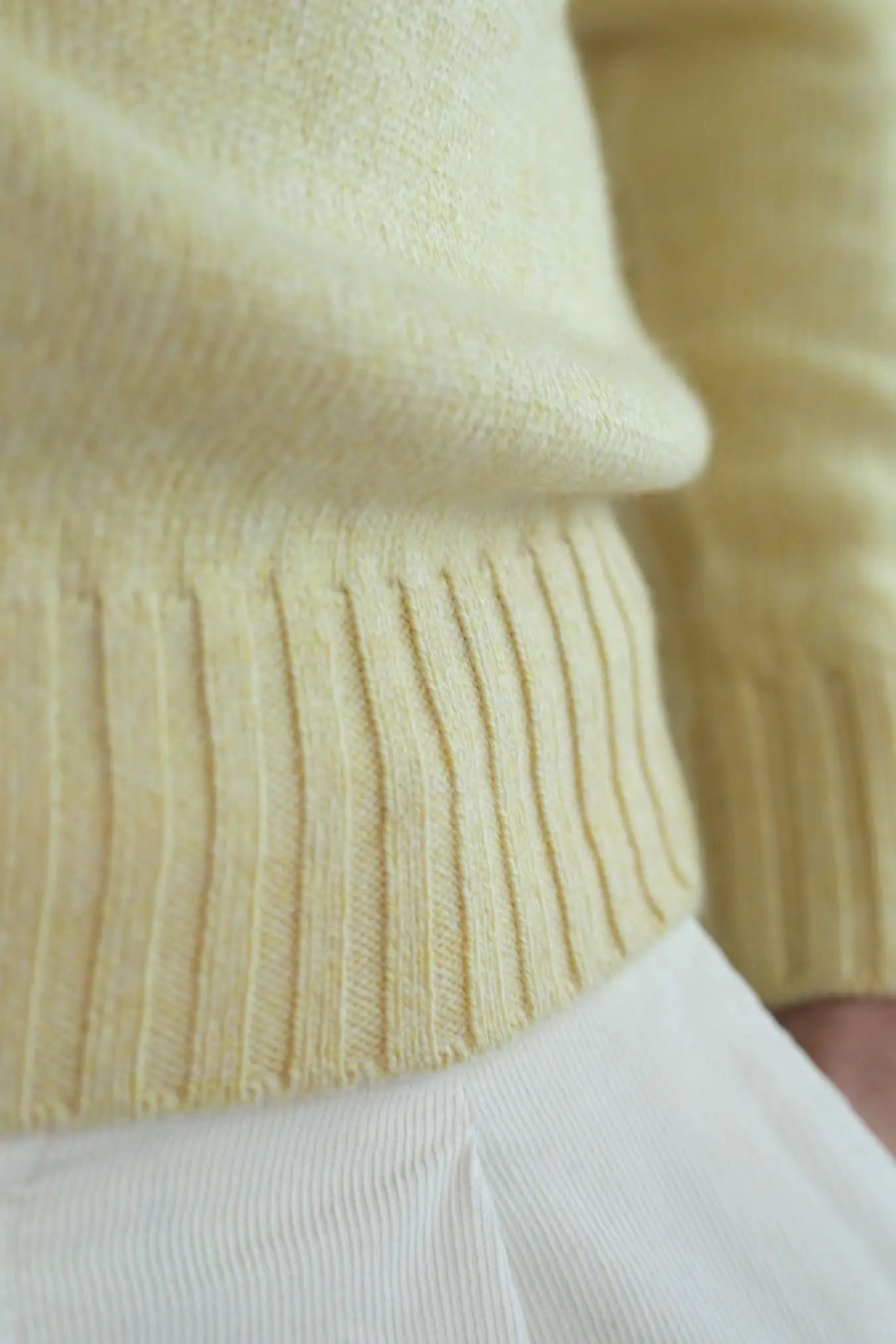 Dolcevita Cashmere Corsehair Giallo GUARINO