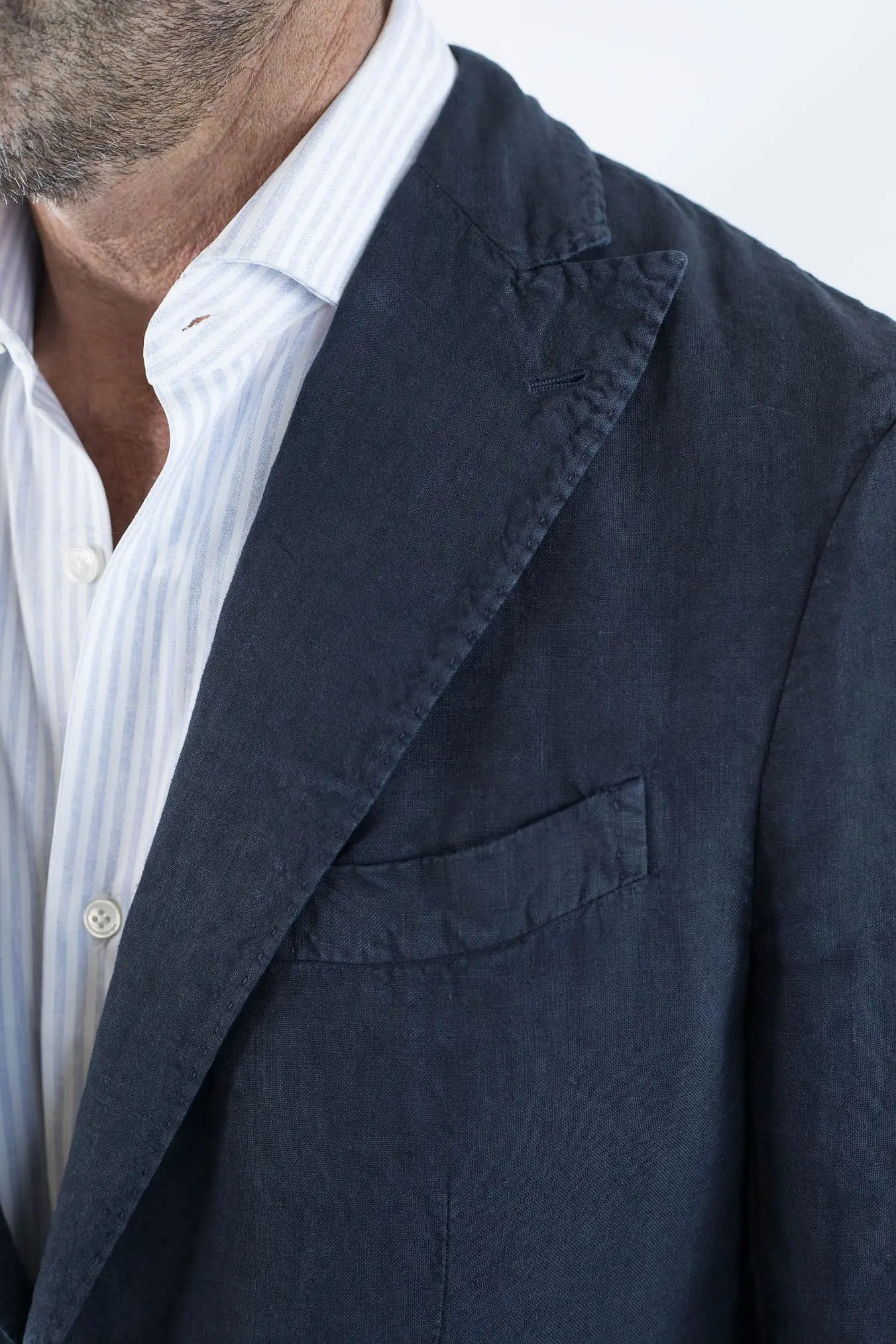BOGLIOLI Abito K-Jacket Lino Washed Blu