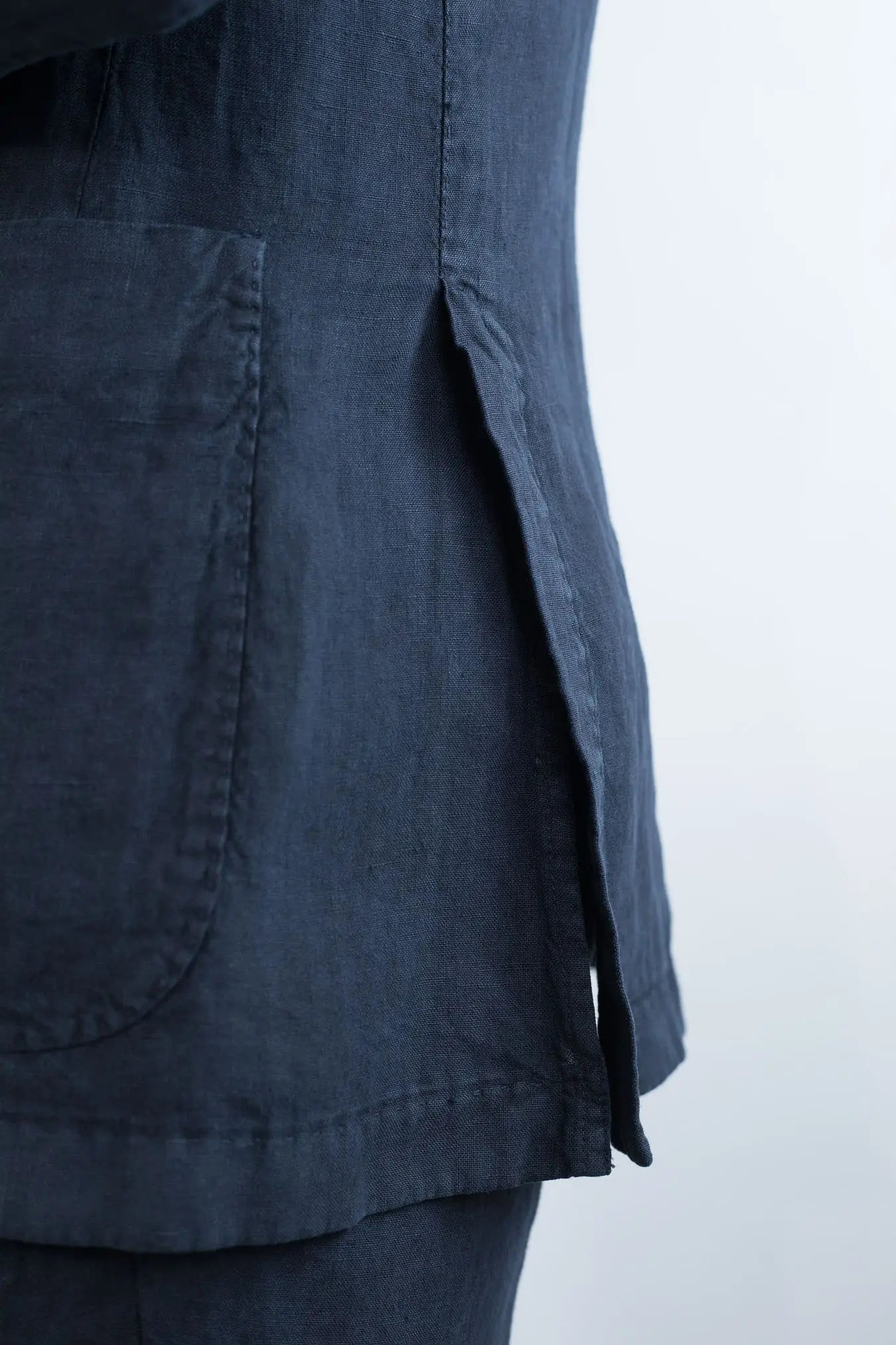BOGLIOLI Abito K-Jacket Lino Washed Blu