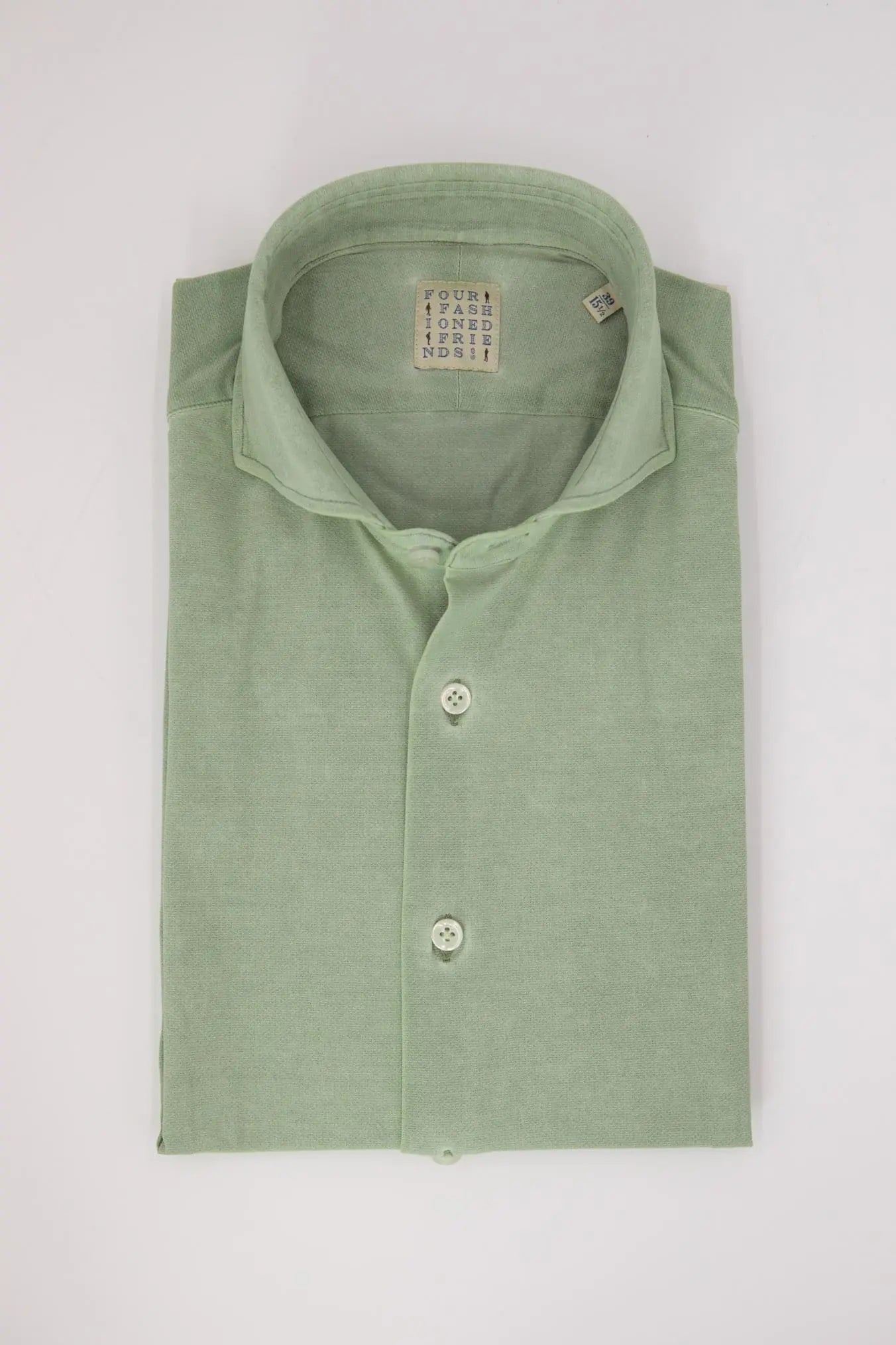 FFF Camicia Active Delavé Verde Salvia - Guarino Store