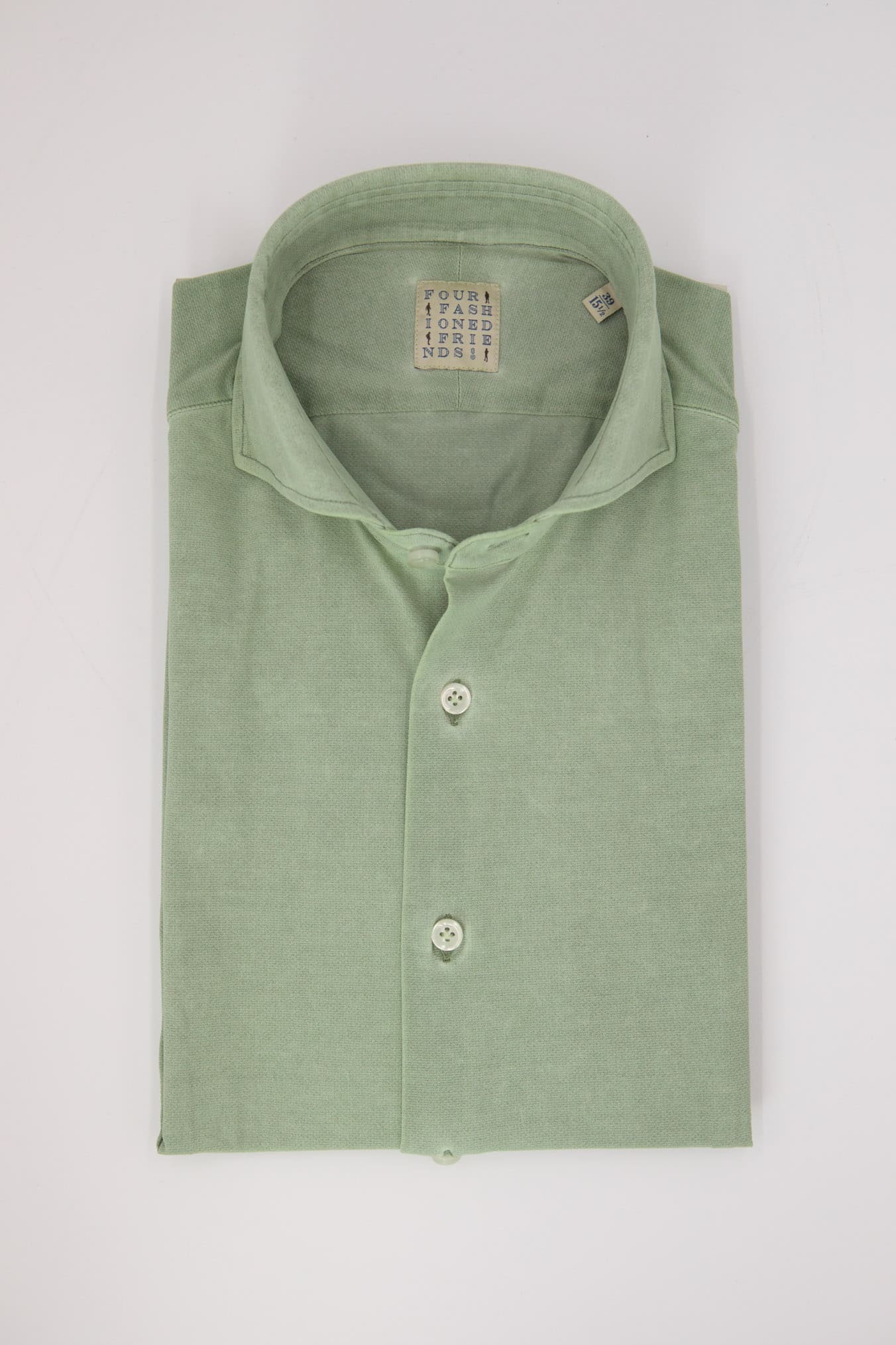 FFF Camicia Active Delavé Verde Salvia - Guarino Store