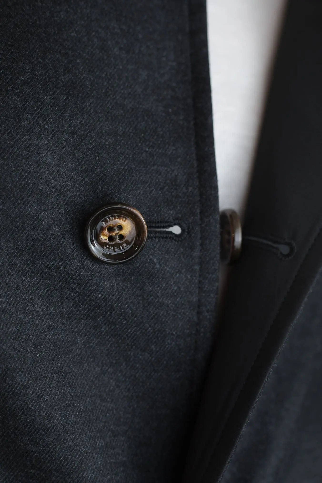 Cappotto Reversibile Lana e Nylon Nero/Nero KIRED