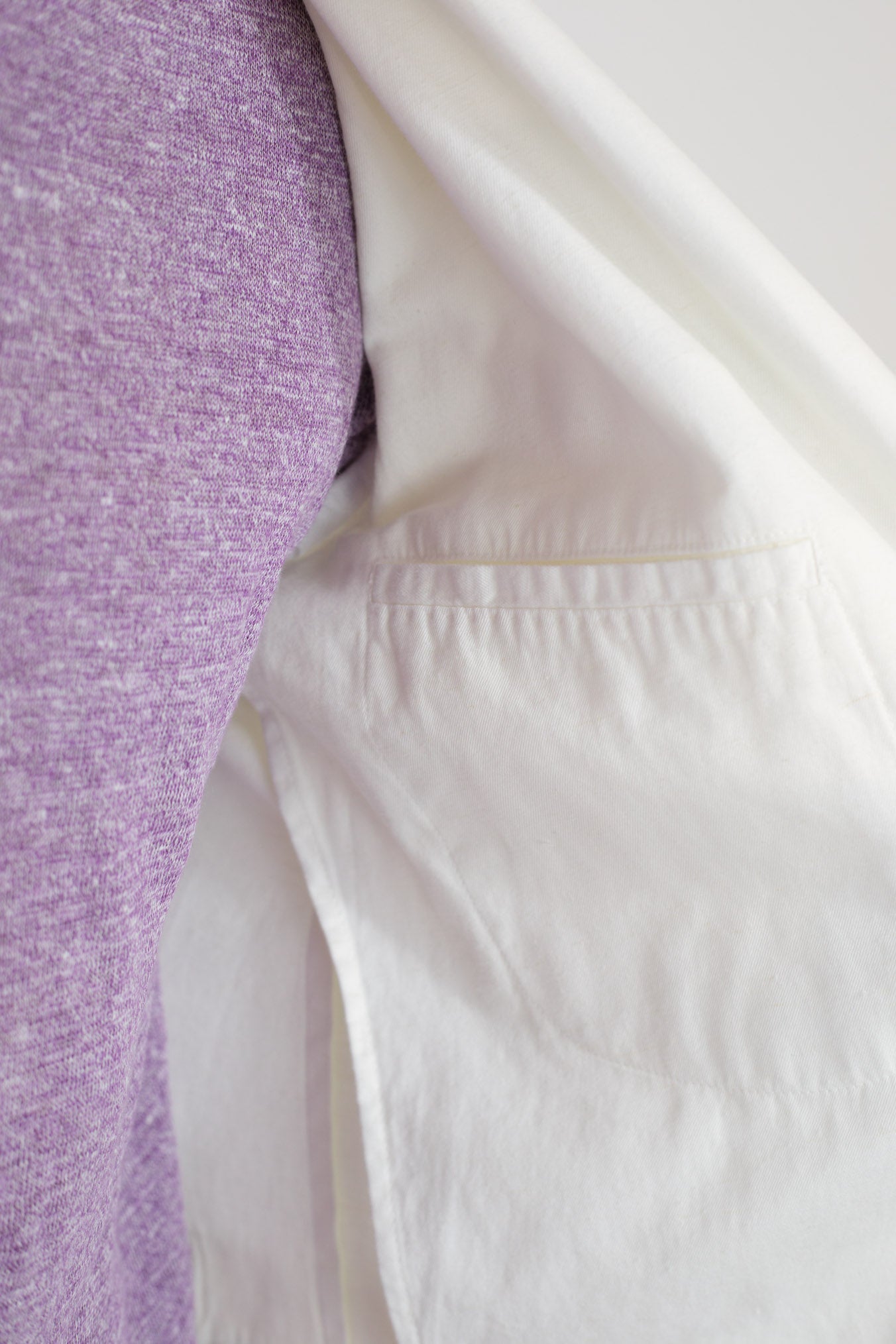 BOGLIOLI Giacca K-Jacket in Cotone e Lino Bianco - Guarino Store