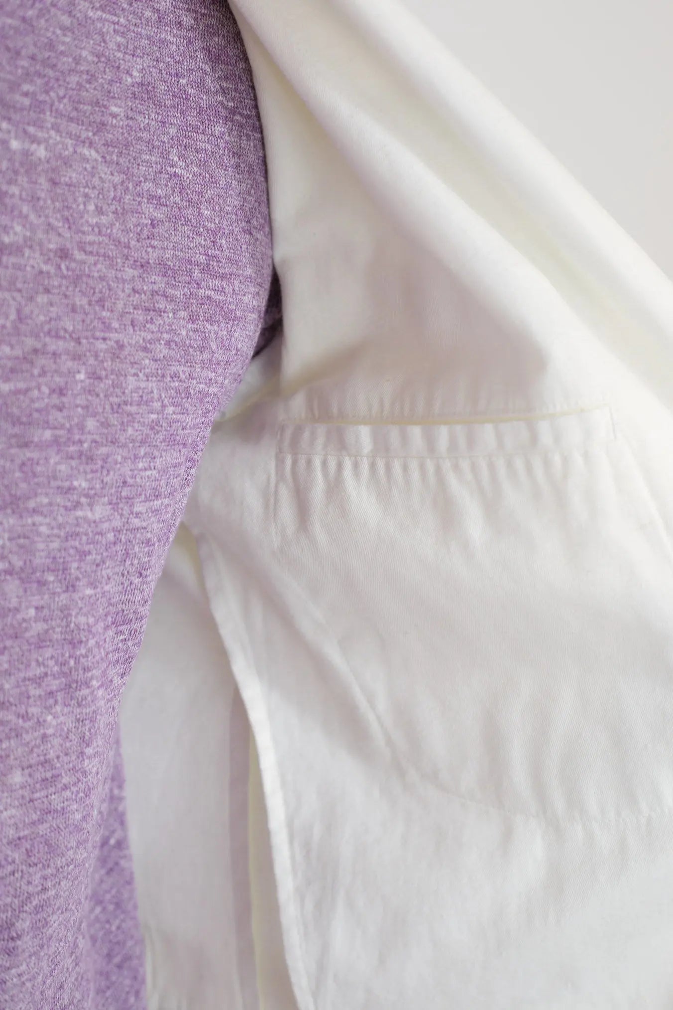 BOGLIOLI Giacca K-Jacket in Cotone e Lino Bianco - Guarino Store