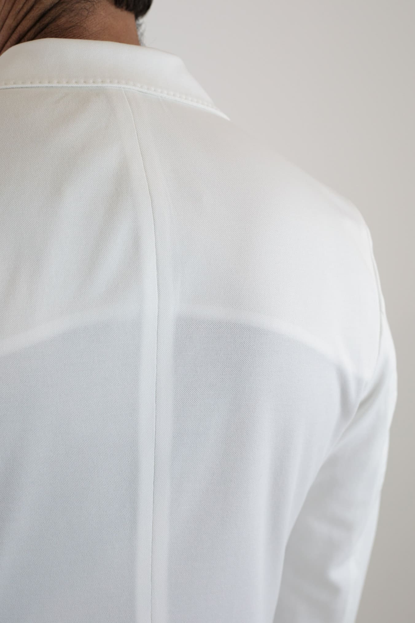 Giacca Jersey Cotone Piquet Bianco CIRCOLO 1901