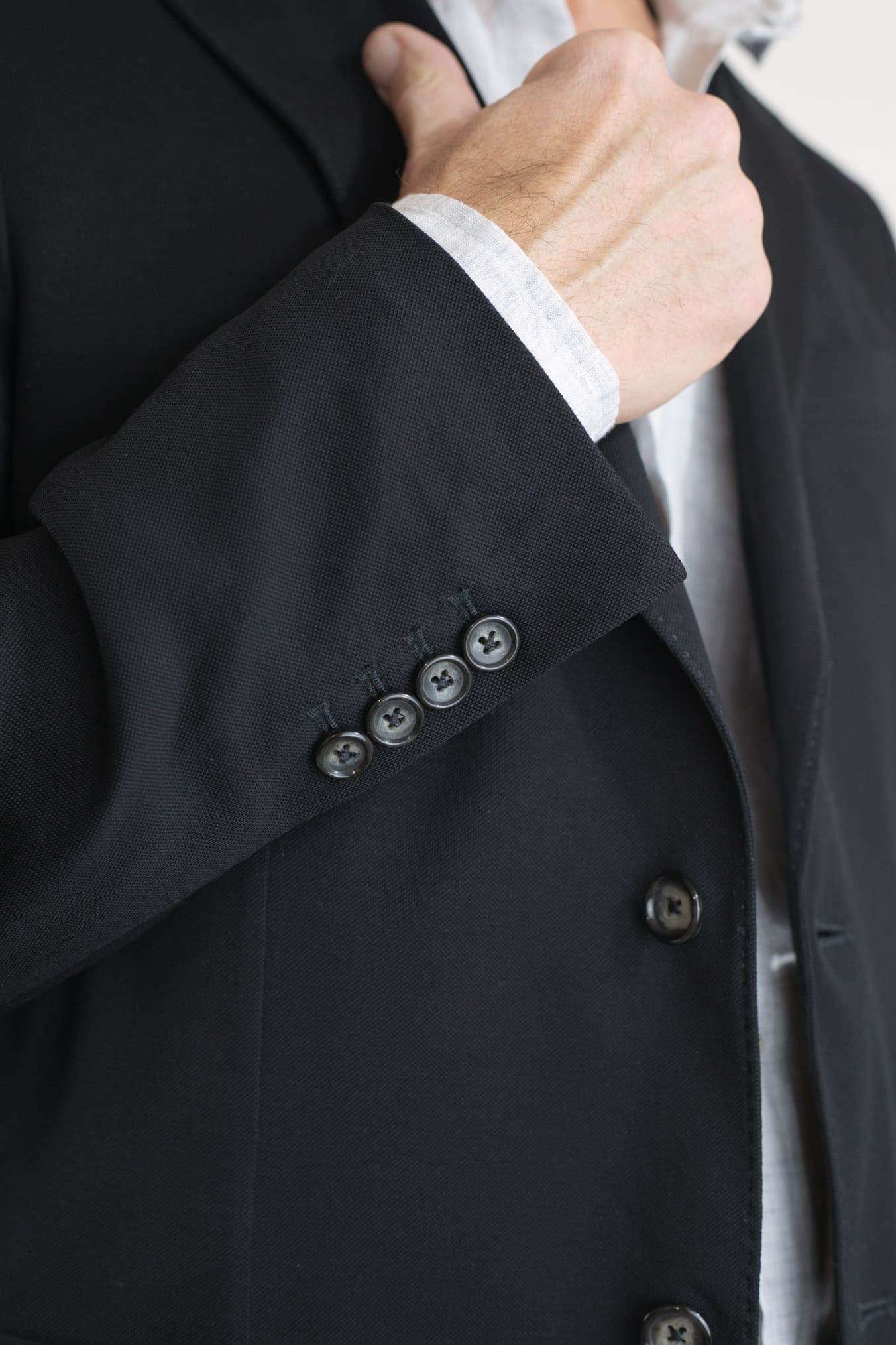 Giacca Jersey Cotone Piquet Nero CIRCOLO 1901