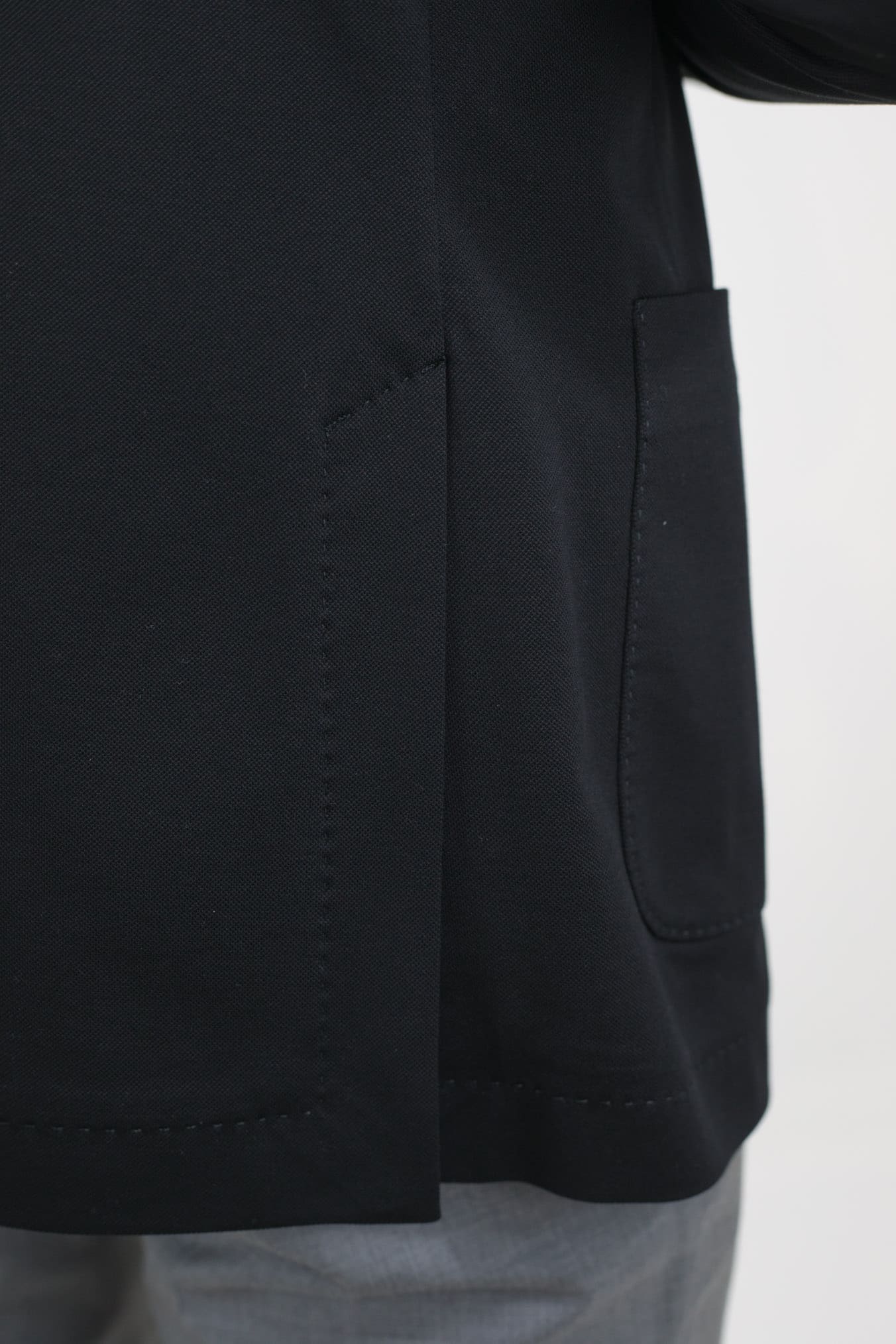 Giacca Jersey Cotone Piquet Nero CIRCOLO 1901