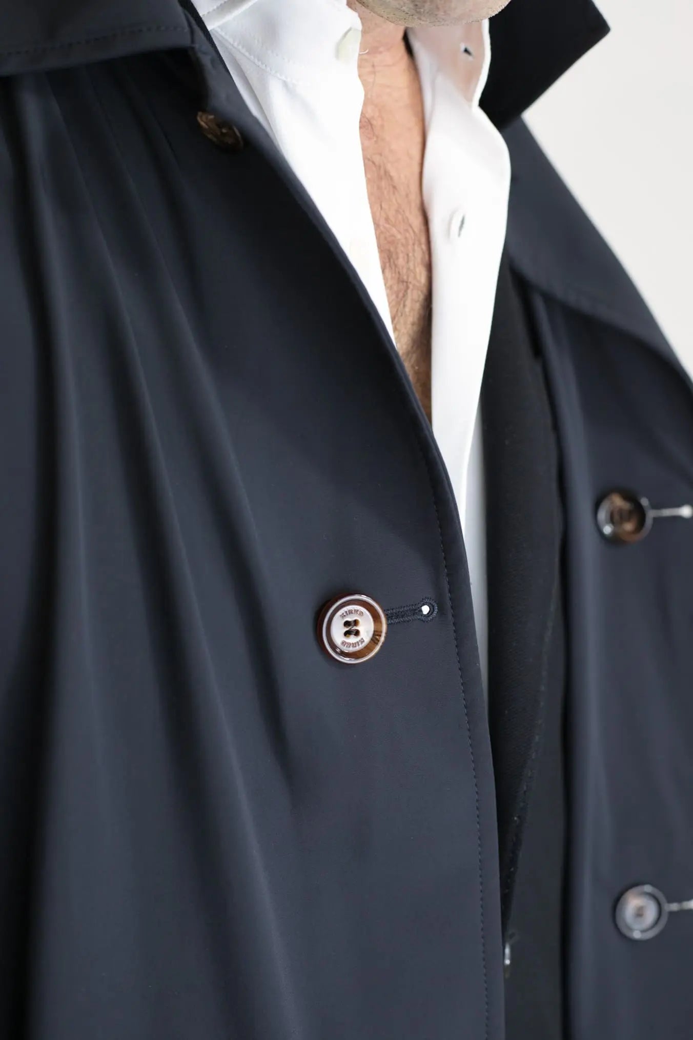 KIRED Soprabito Impermeabile Reversibile Nero KIRED