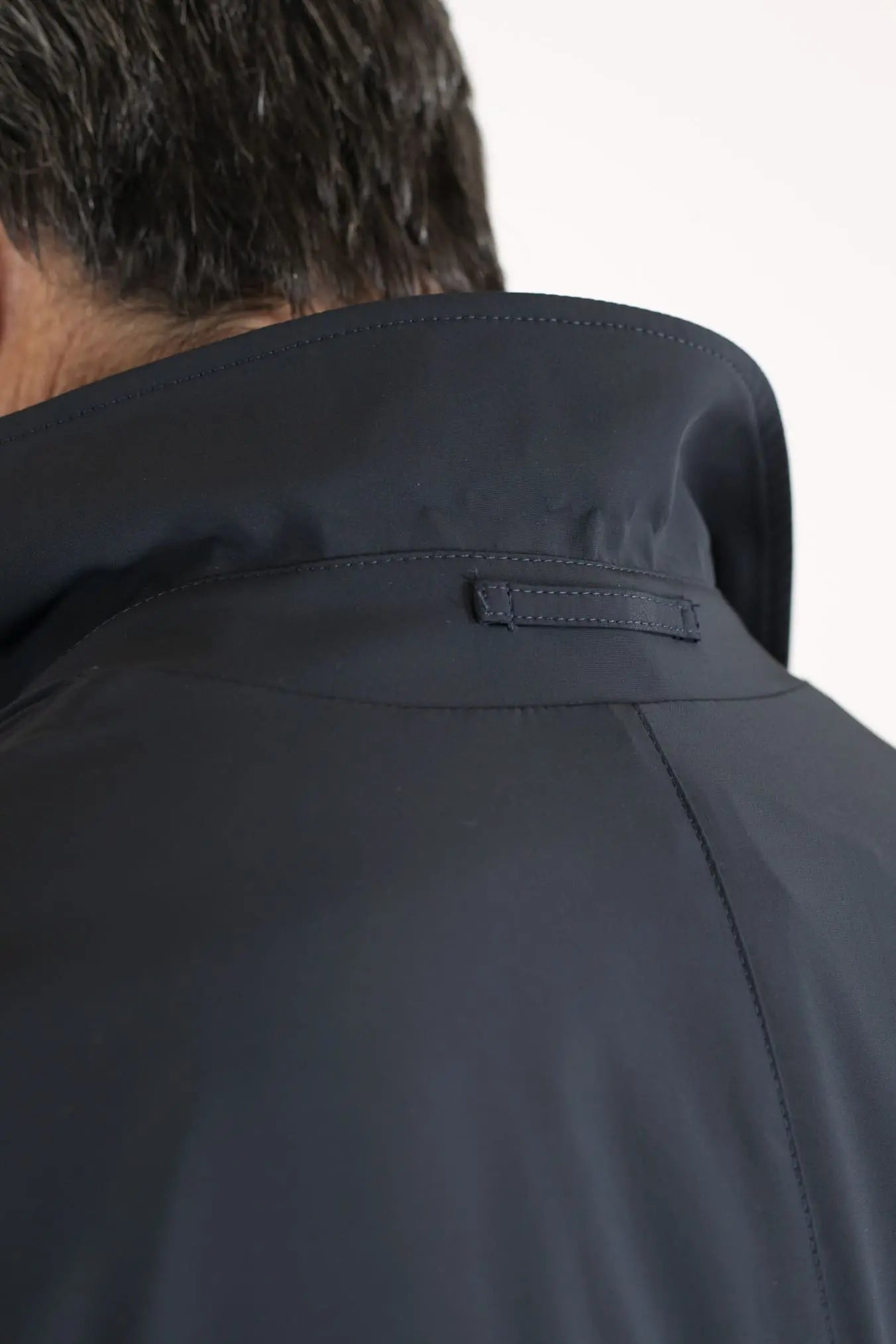 KIRED Soprabito Impermeabile Reversibile Nero KIRED