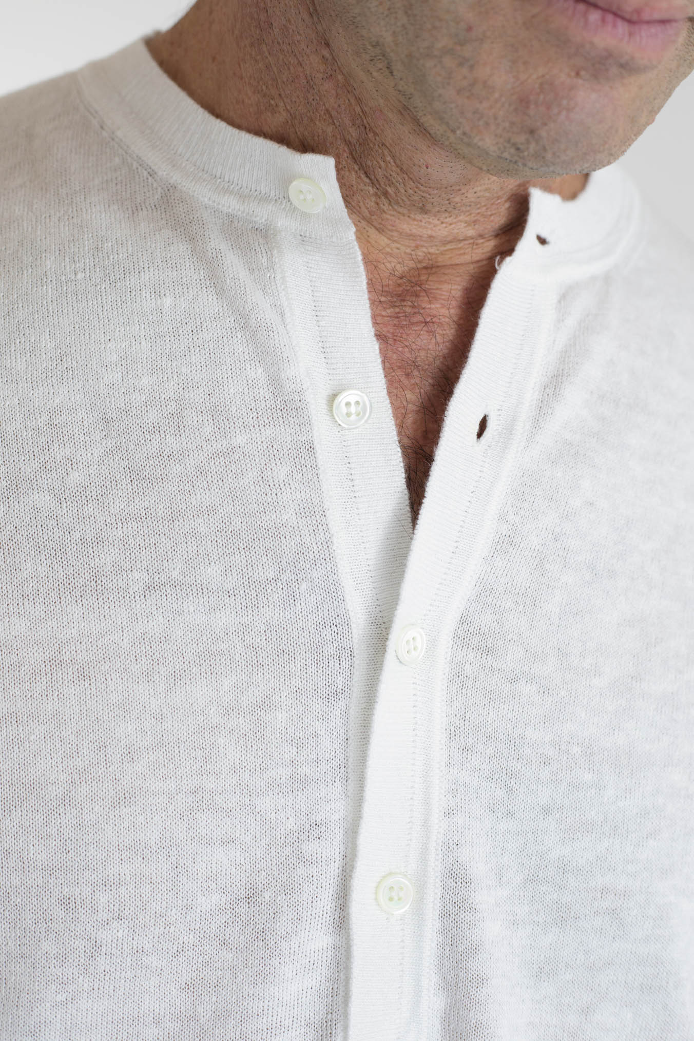 GUARINO Maglia MM Serafino Bianca - Guarino Store