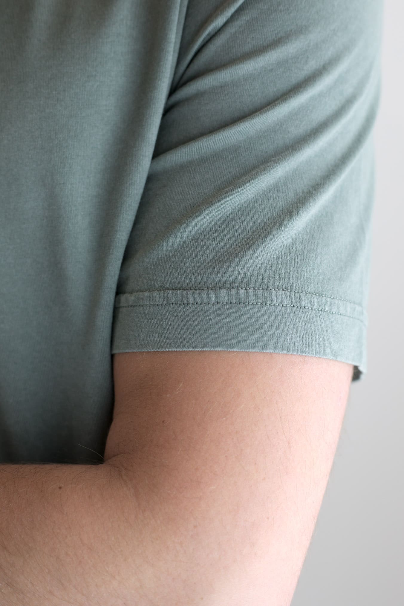 FEDELI Polo MM Cotone Organico Giza Frosted Verde - Guarino Store