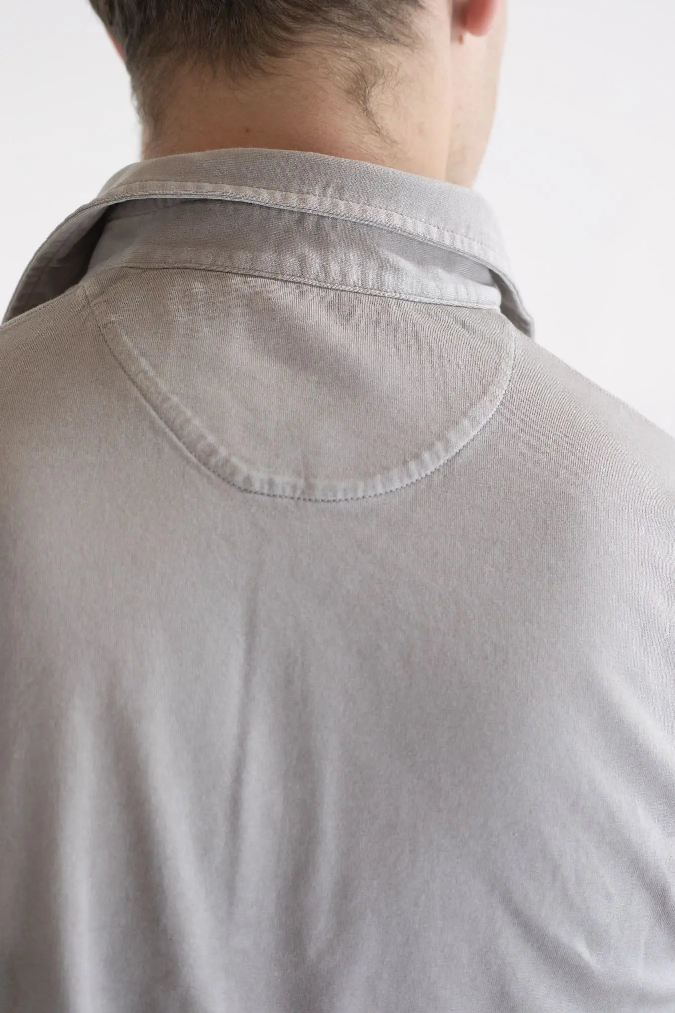FEDELI Polo MM Cotone Organico Giza Frosted Beige - Guarino Store
