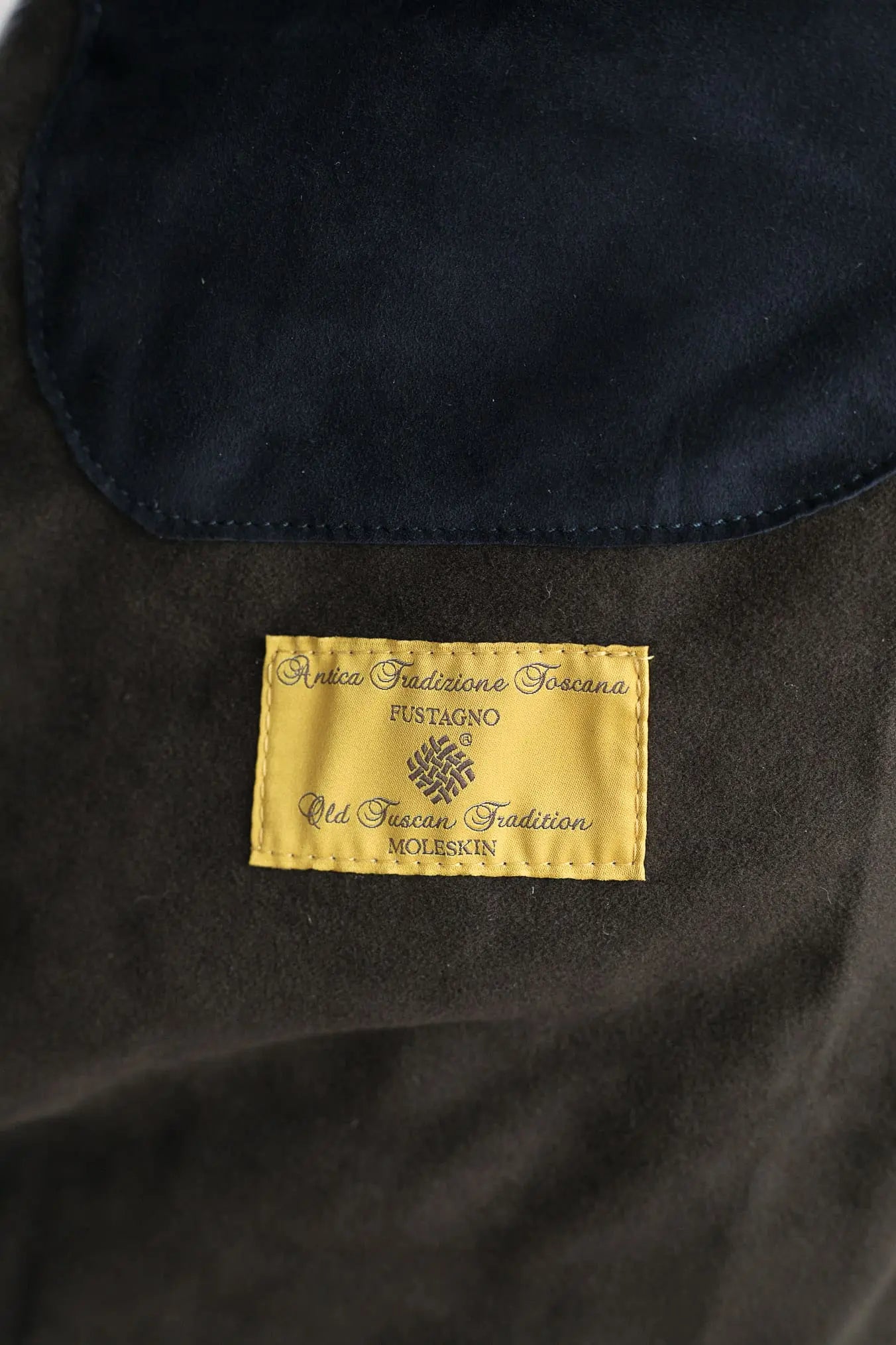 Giubbino Suede Blu CONTRASTWAY