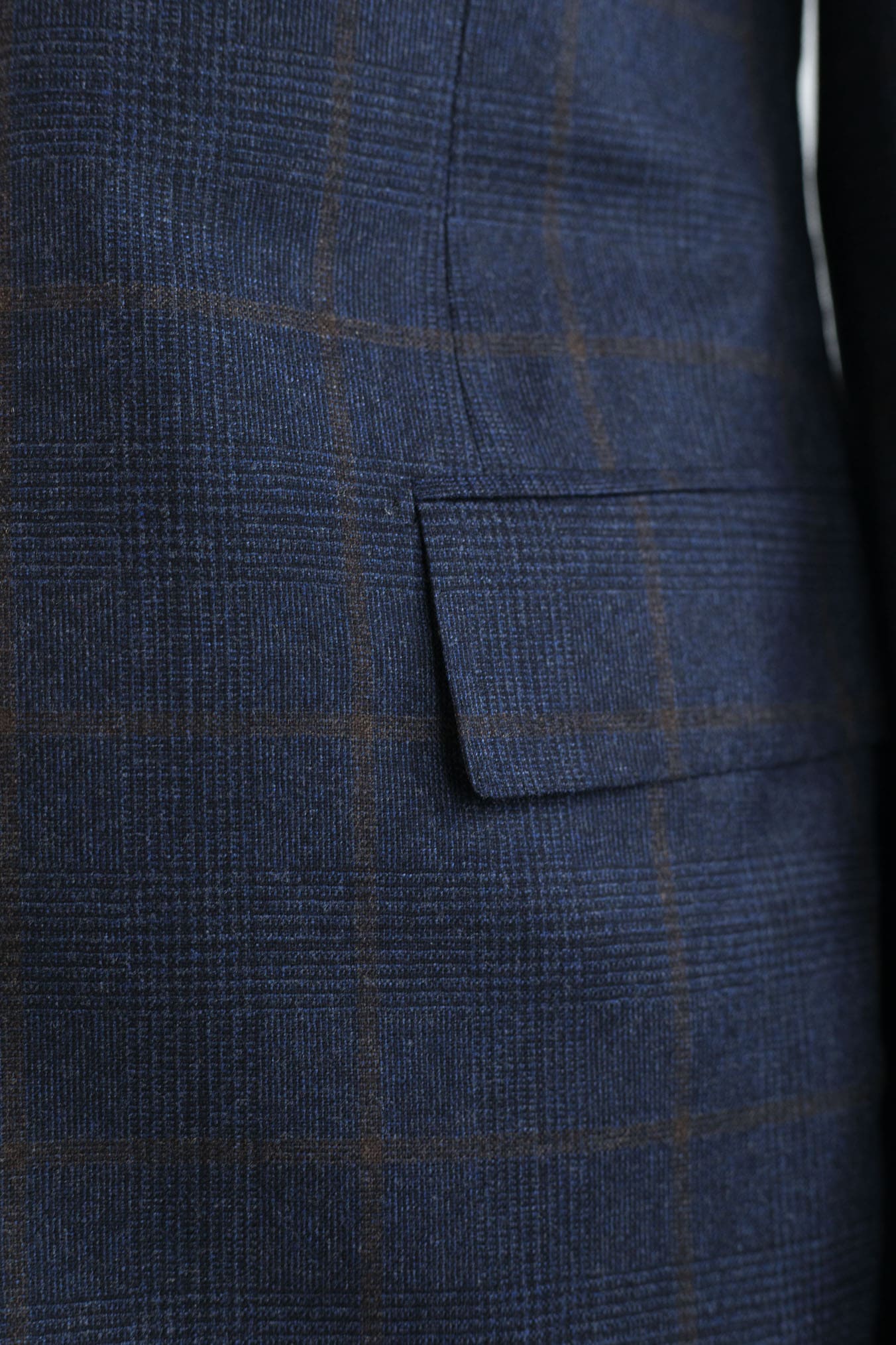 CESARE ATTOLINI Abito Principe di Galles Blu