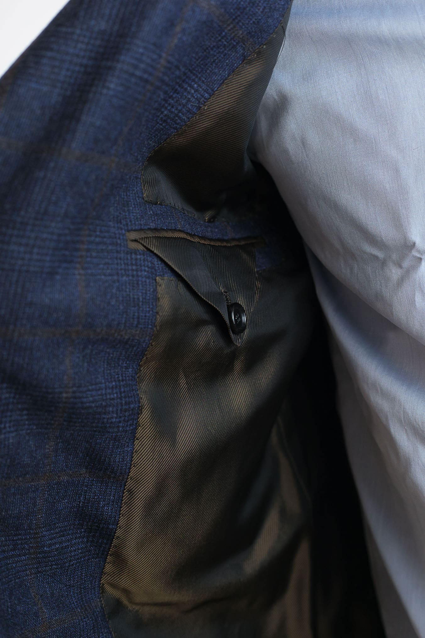 CESARE ATTOLINI Abito Principe di Galles Blu