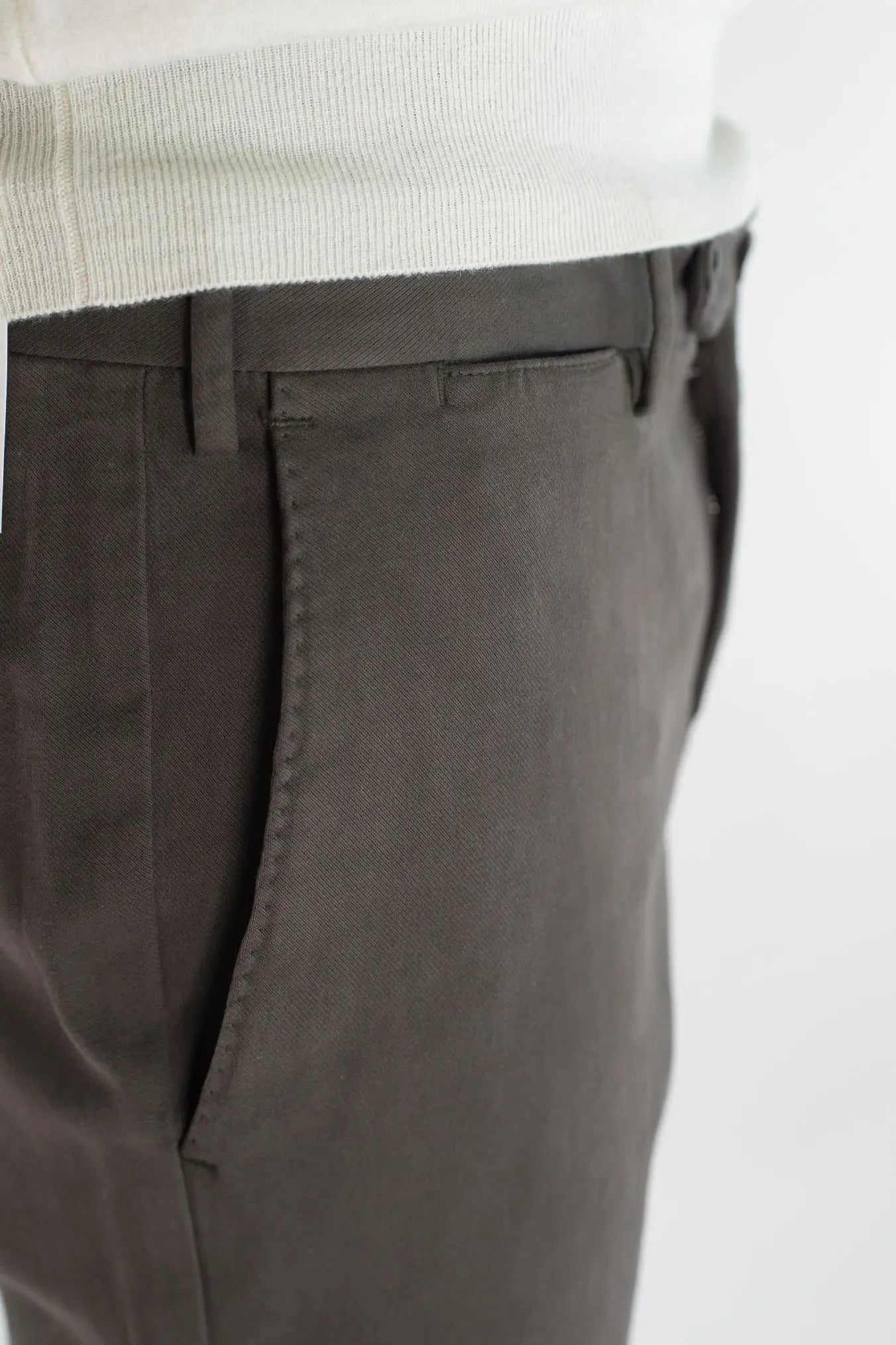 Pantaloni Cotone Cashmere Testa Moro PT