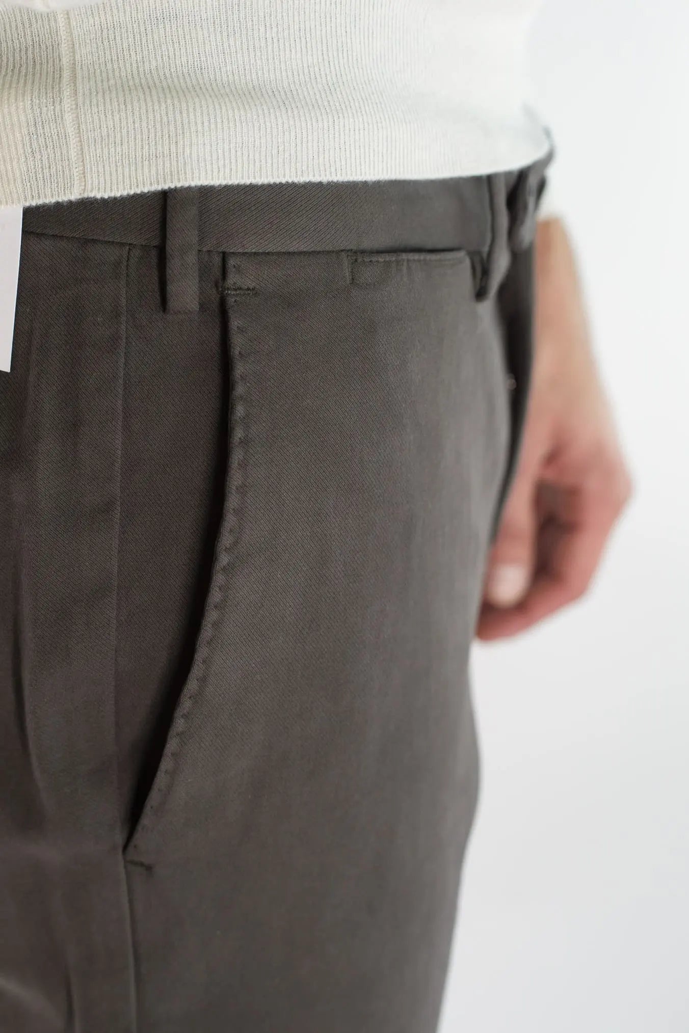 Pantaloni Cotone Cashmere Testa Moro PT