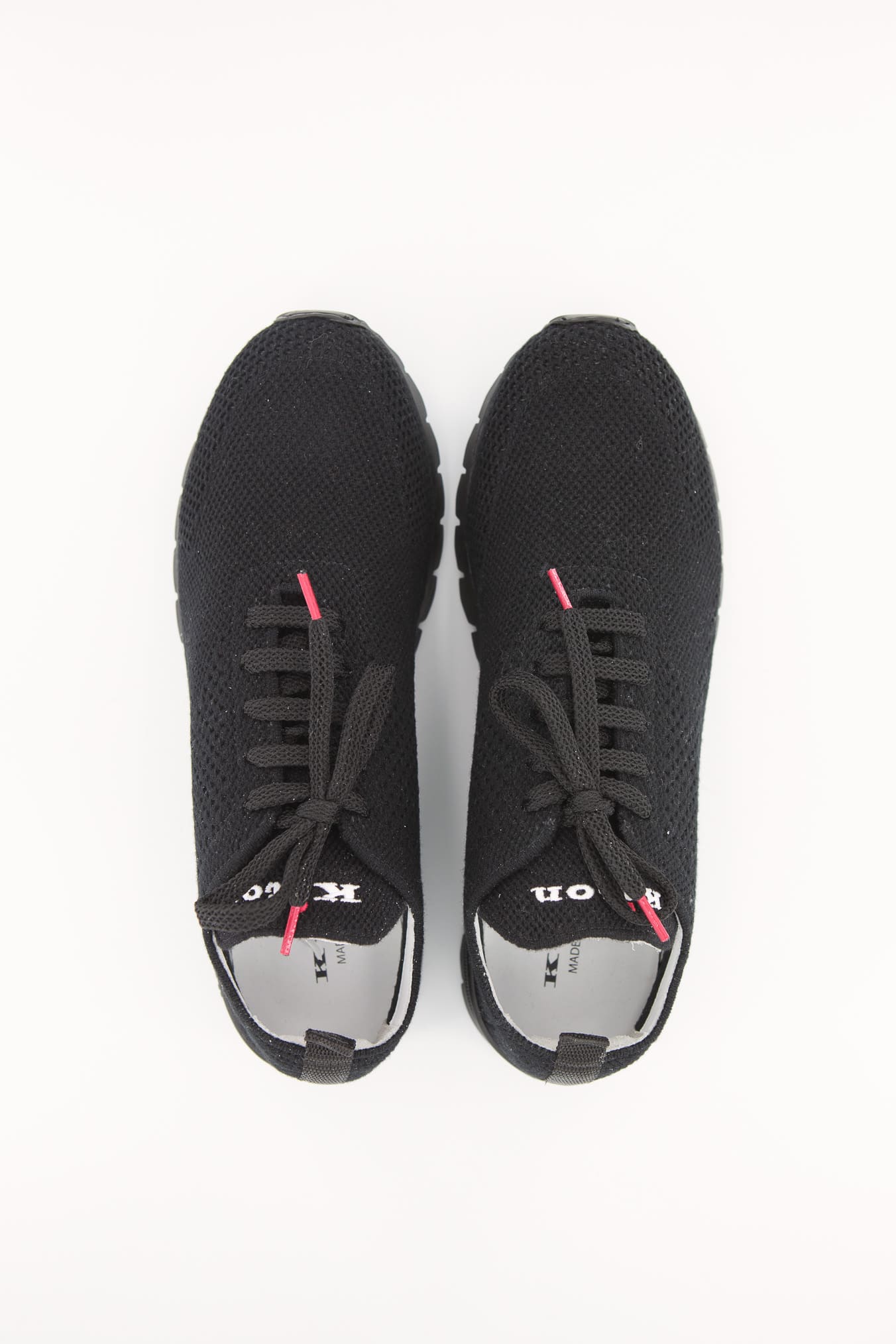 Sneakers "Fit" in Maglia Cashmere Nero - Guarino Store