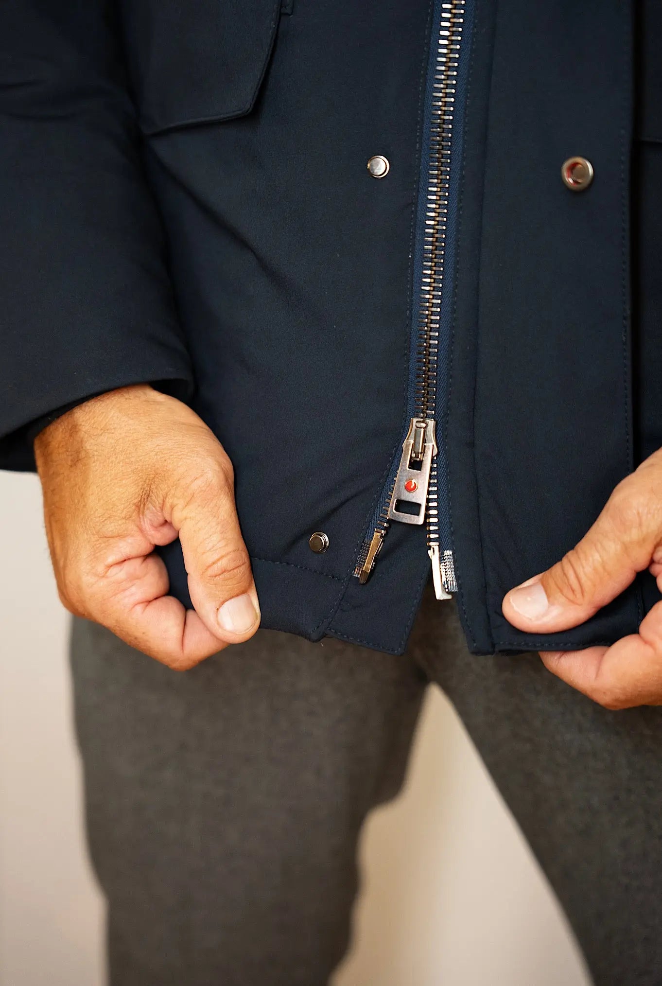 KIRED Field Jacket Impermeabile Imbottita Blu - Guarino Store