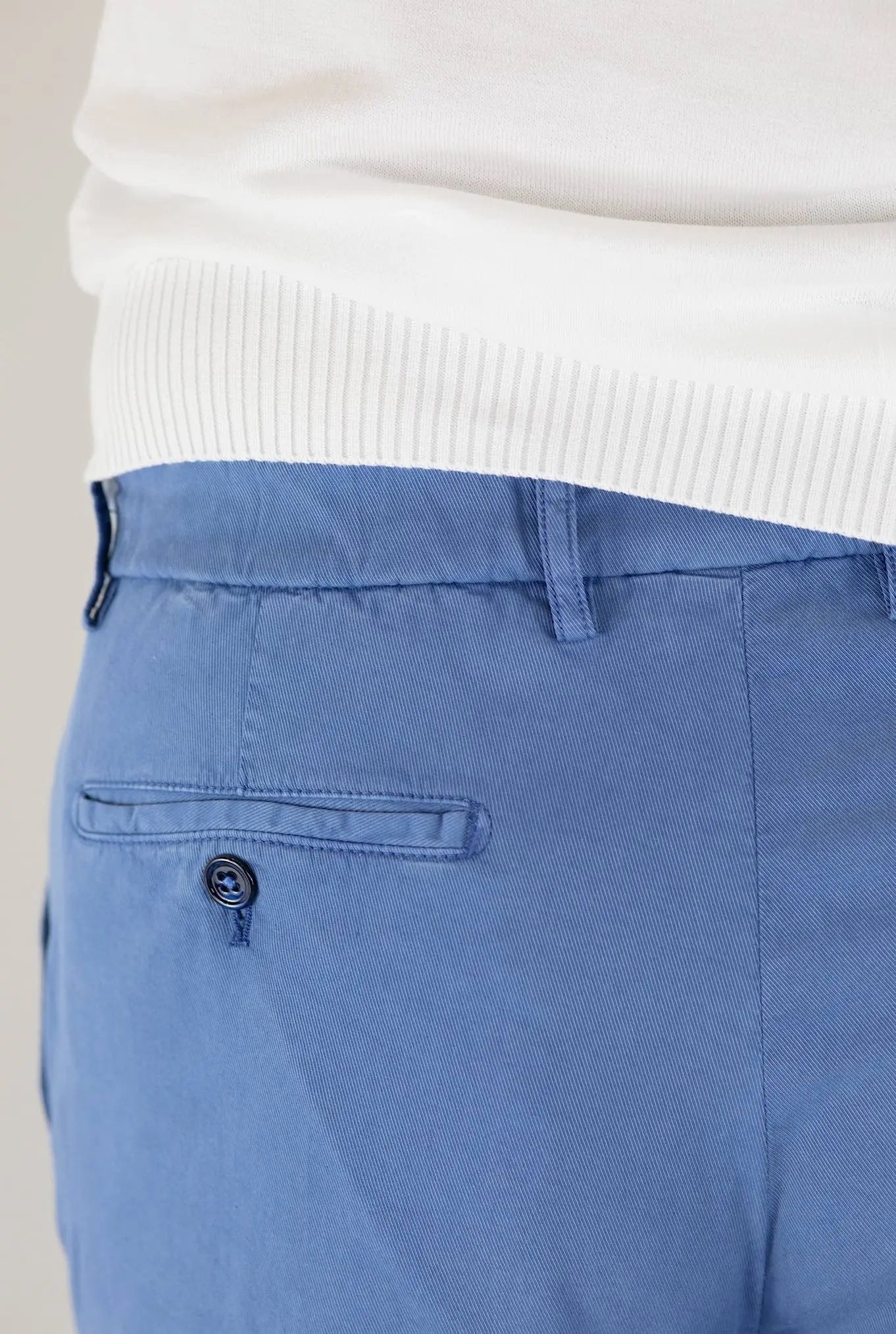 MARCO PESCAROLO Pantaloni mod. Evo Azzurro - Guarino Store