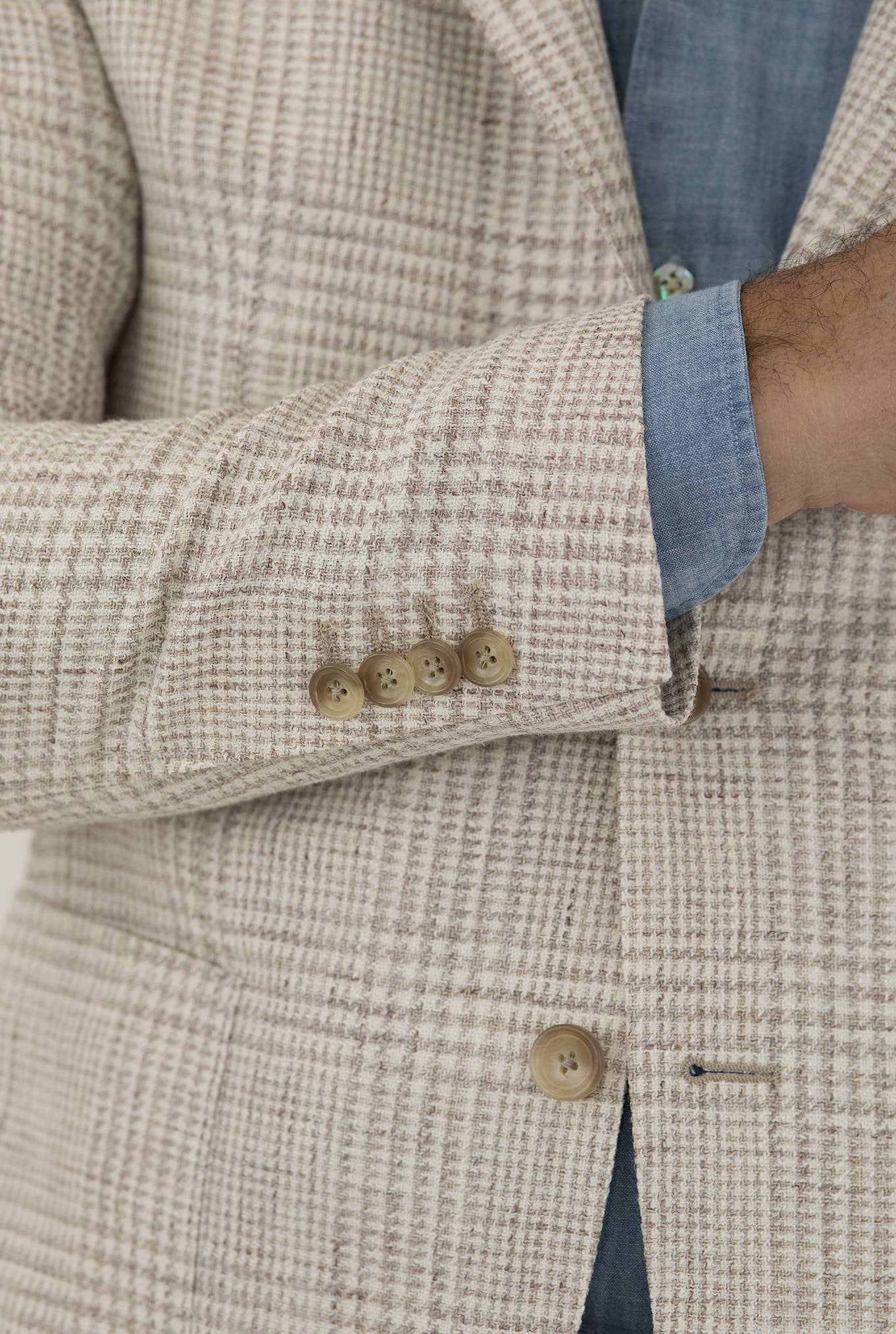 TAGLIATORE Giacca Galles Seta Lino Beige - Guarino Store