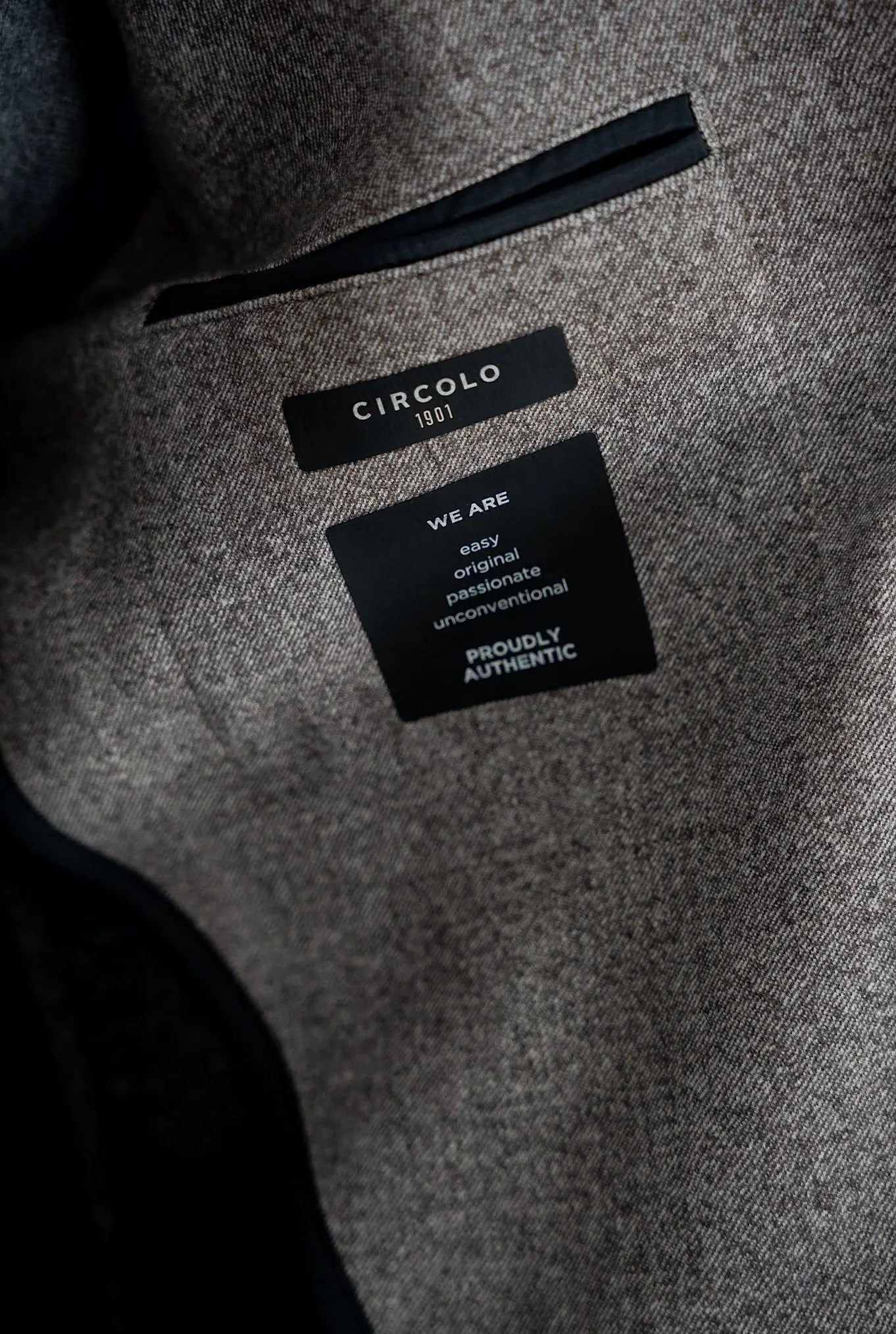Giacca Felpa Cotone Tortora - Guarino Store