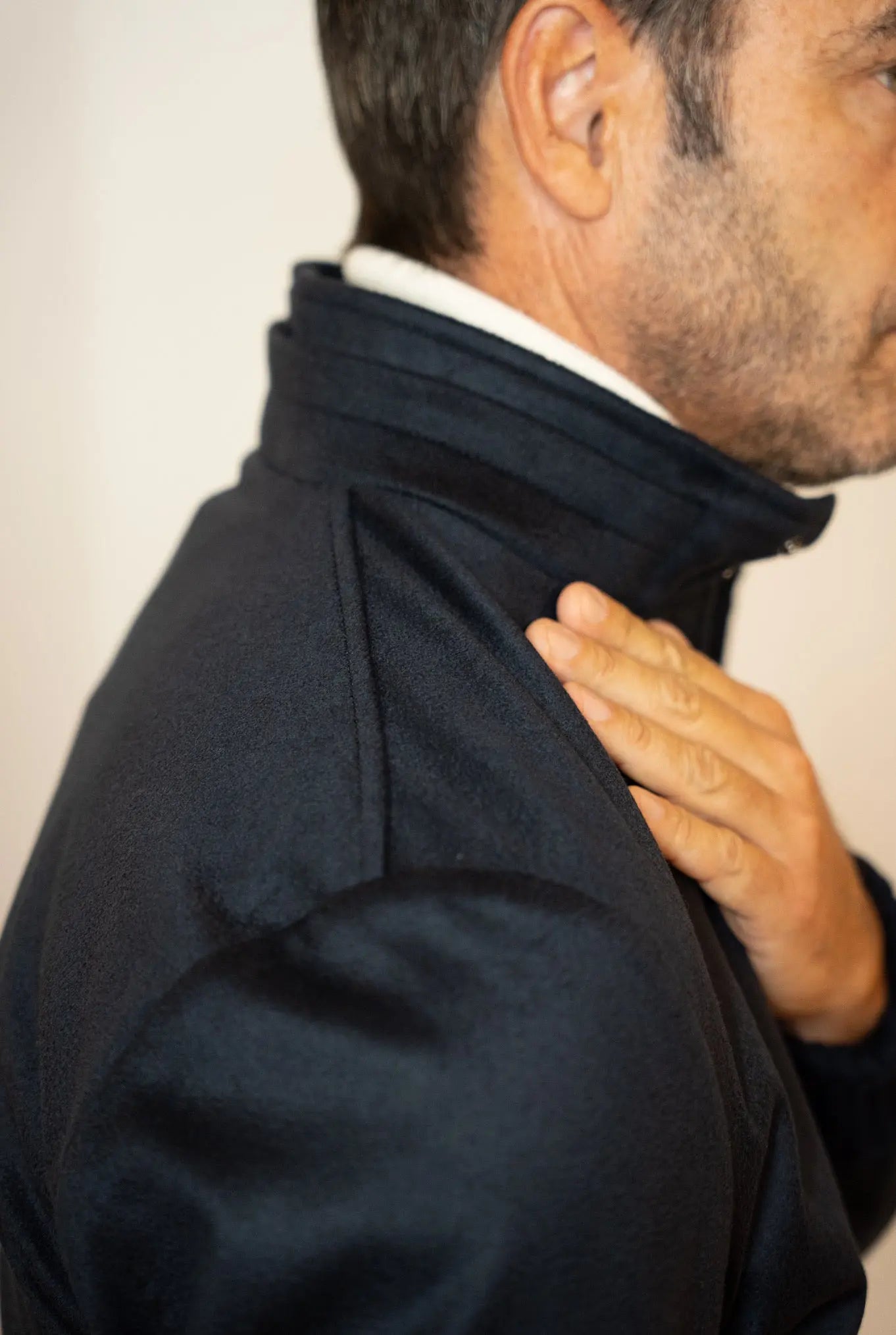 Giubbino Cashmere Blu - Guarino Store