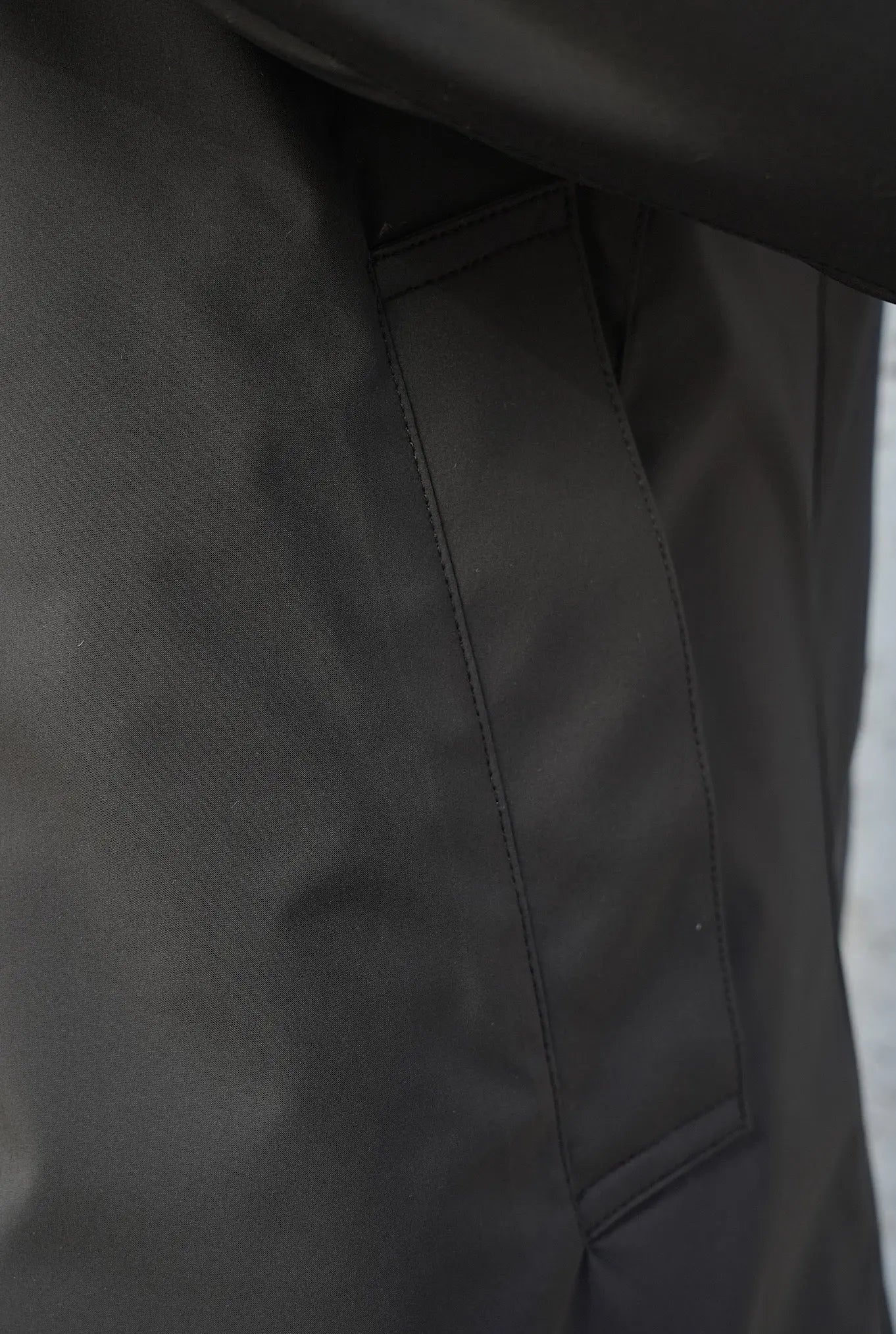 Cappotto Reversibile Cashmere e Nylon Nero e Grigio - Guarino Store