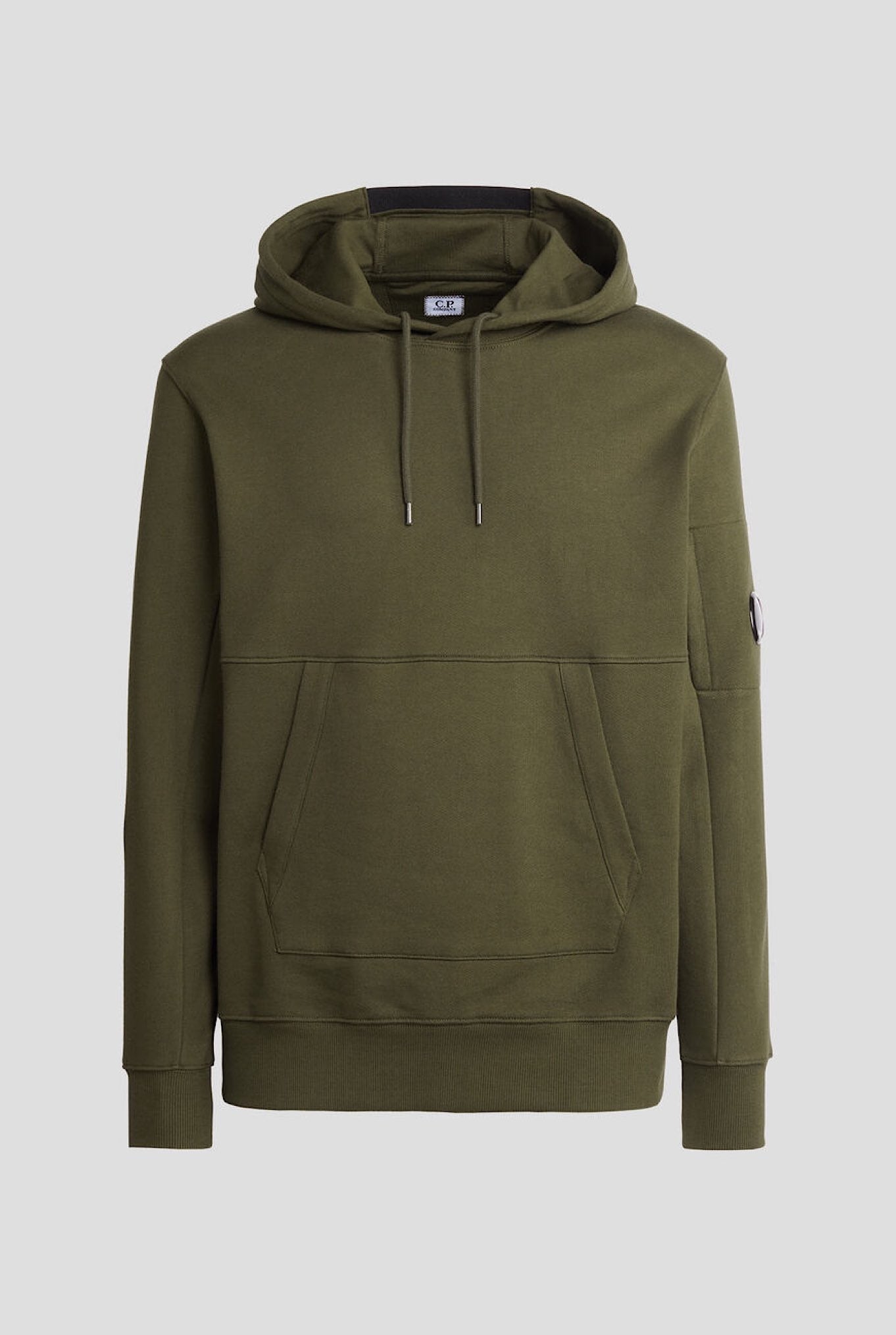 Felpa Cappuccio Fleece Hoodie Verde Timo - Guarino Store