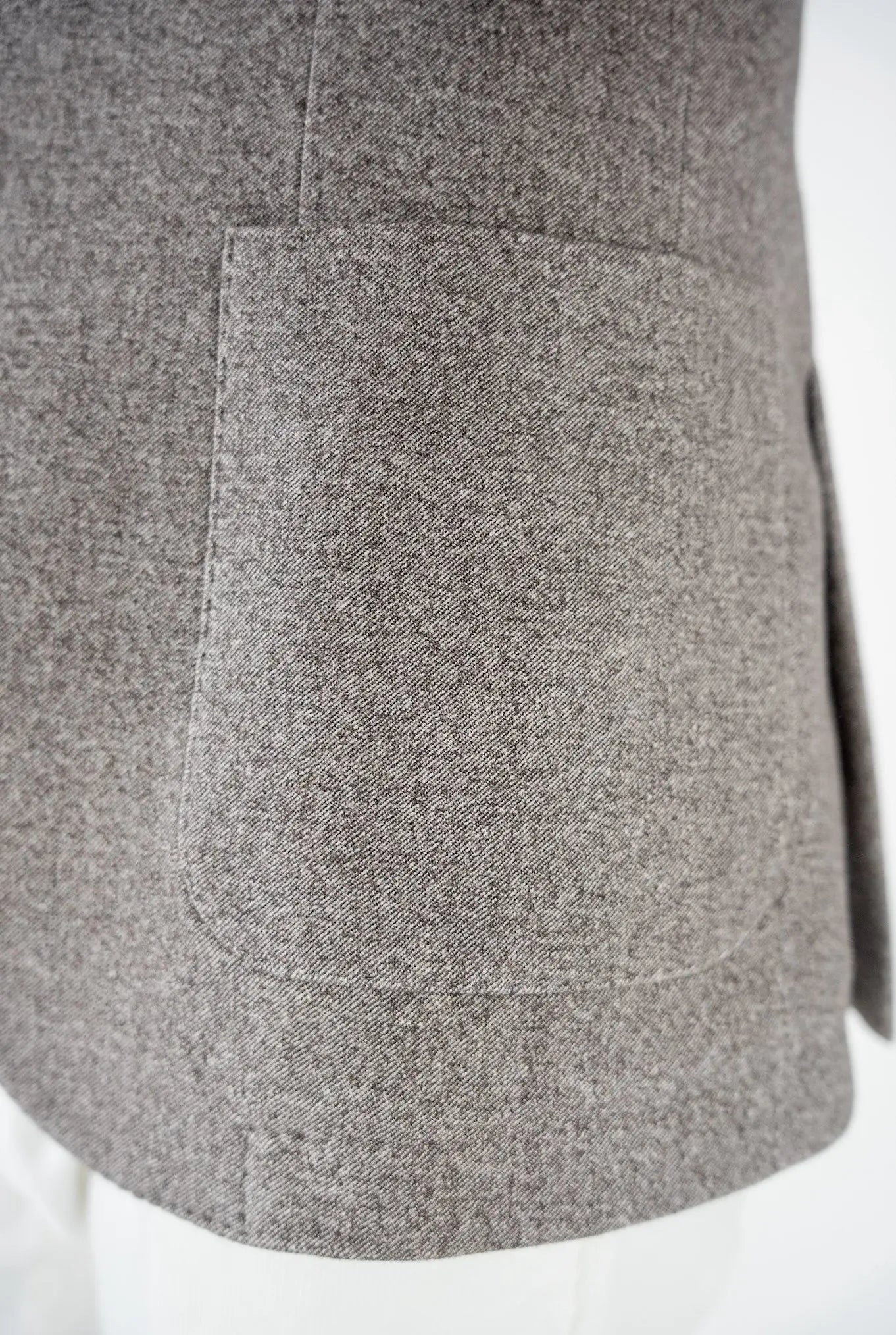 Giacca Felpa Cotone Tortora - Guarino Store