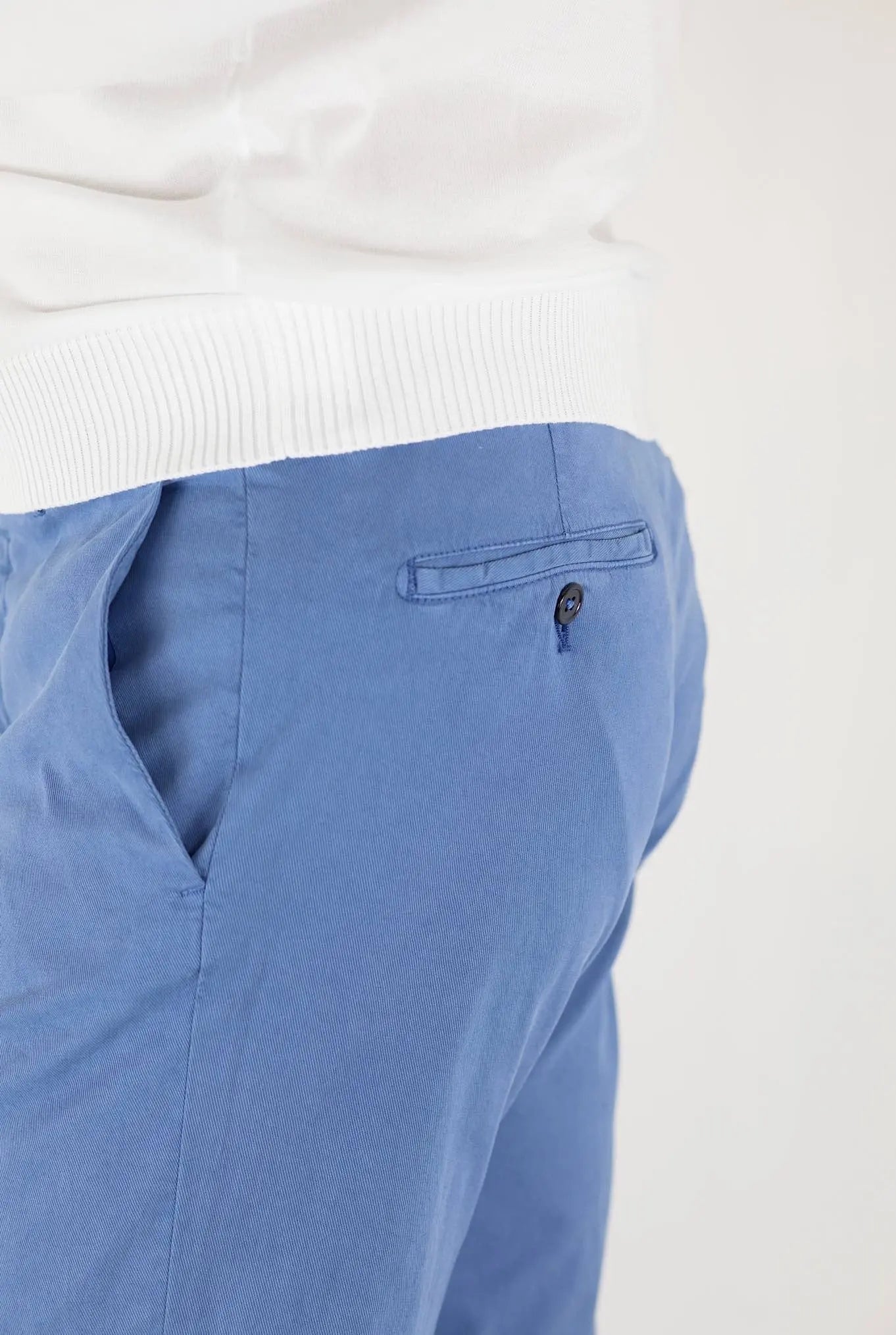 MARCO PESCAROLO Pantaloni mod. Evo Azzurro - Guarino Store
