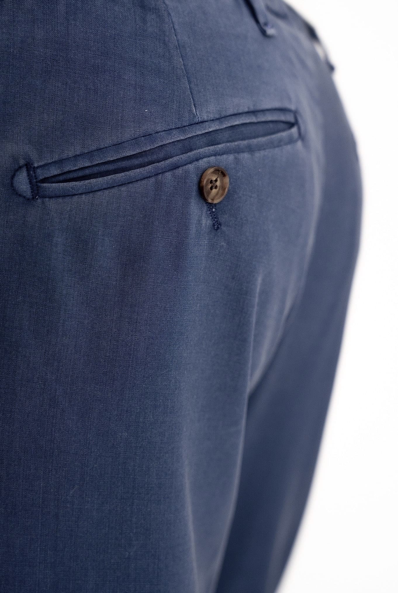 Pantaloni Vintage Wool Medium Blu - Guarino Store