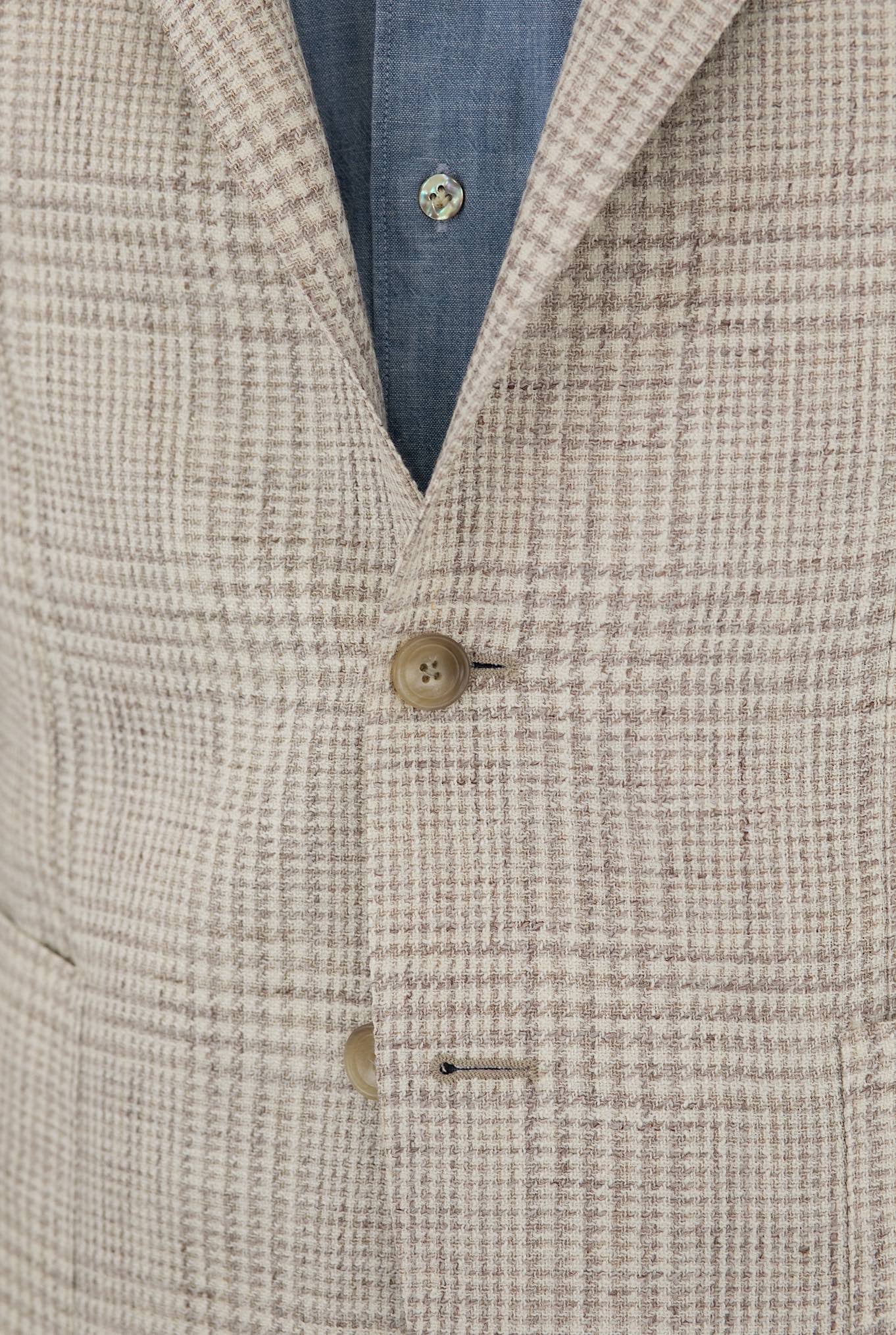 TAGLIATORE Giacca Galles Seta Lino Beige - Guarino Store