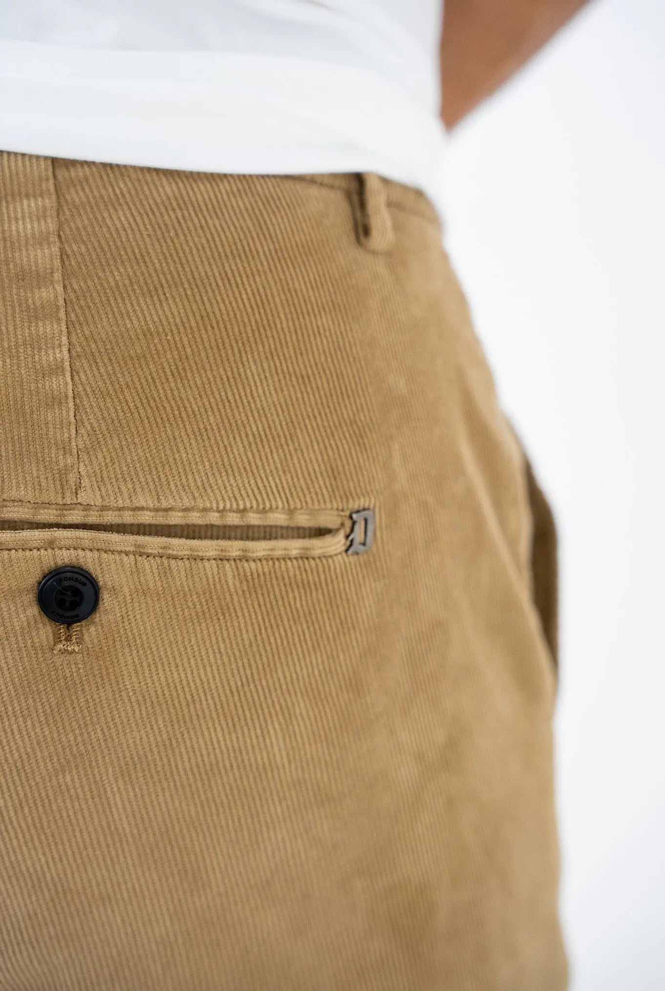 Pantaloni Velluto Millerighe Tabacco - Guarino Store
