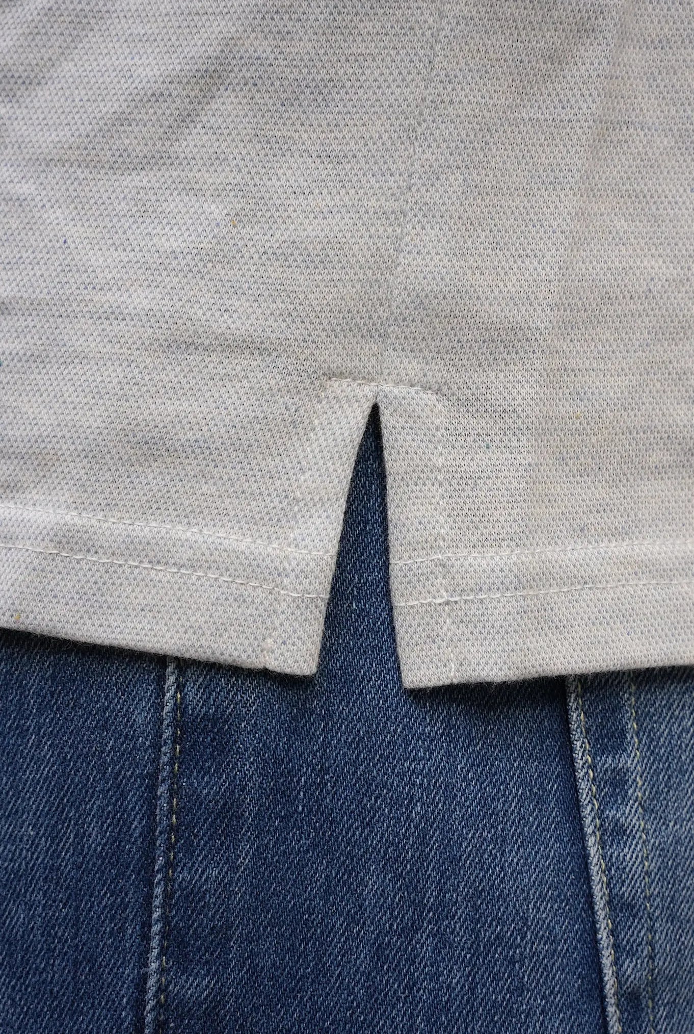 Polo Jersey Cotone e Cashmere Celeste - Guarino Store