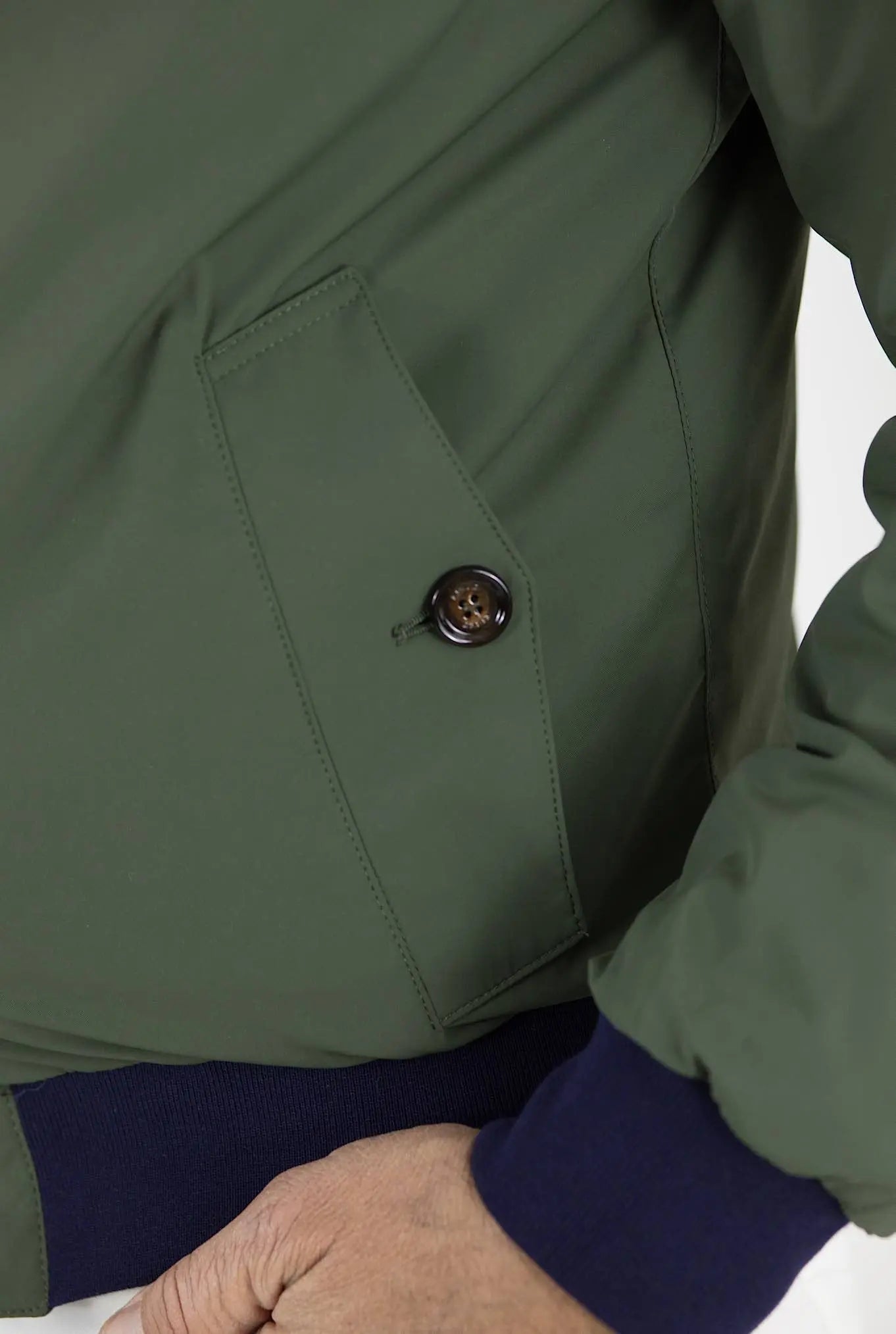 KIRED Giubbino Reversibile Blu/Verde Militare - Guarino Store