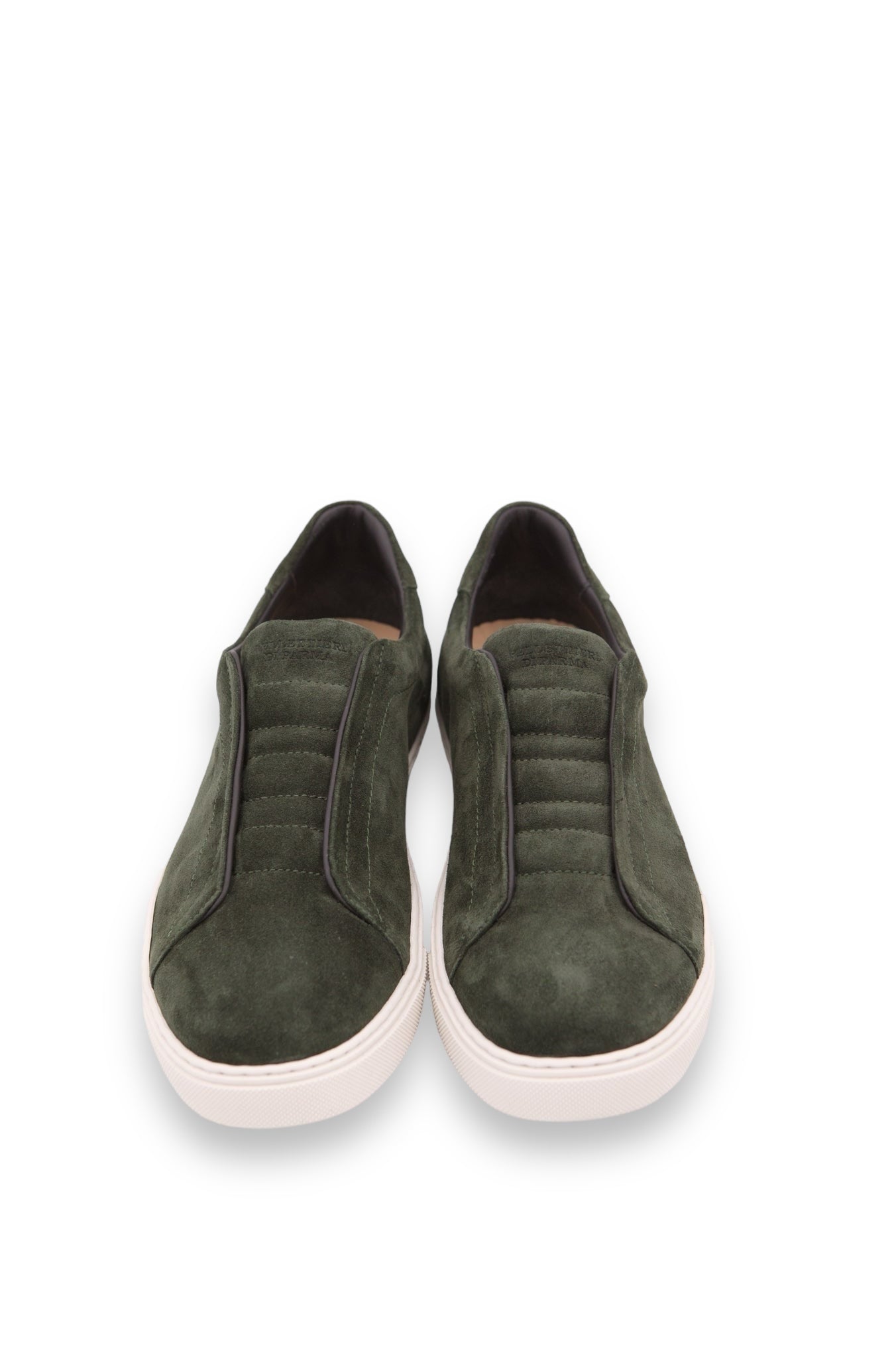 Sneakers Suede Slip On Verde